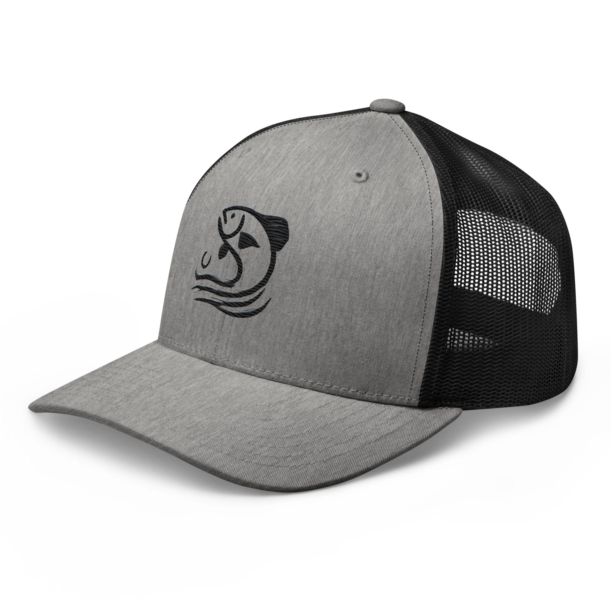 Cast Away Embroidered Minimalist Fishing Trucker Hat Stylish Casual Everyday Hat Fishing Gift Fish Graphic - Triniskies