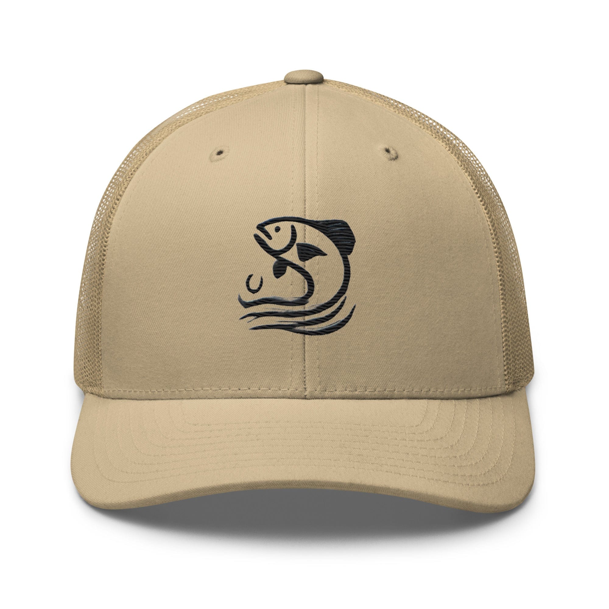 Cast Away Embroidered Minimalist Fishing Trucker Hat Stylish Casual Everyday Hat Fishing Gift Fish Graphic - Triniskies