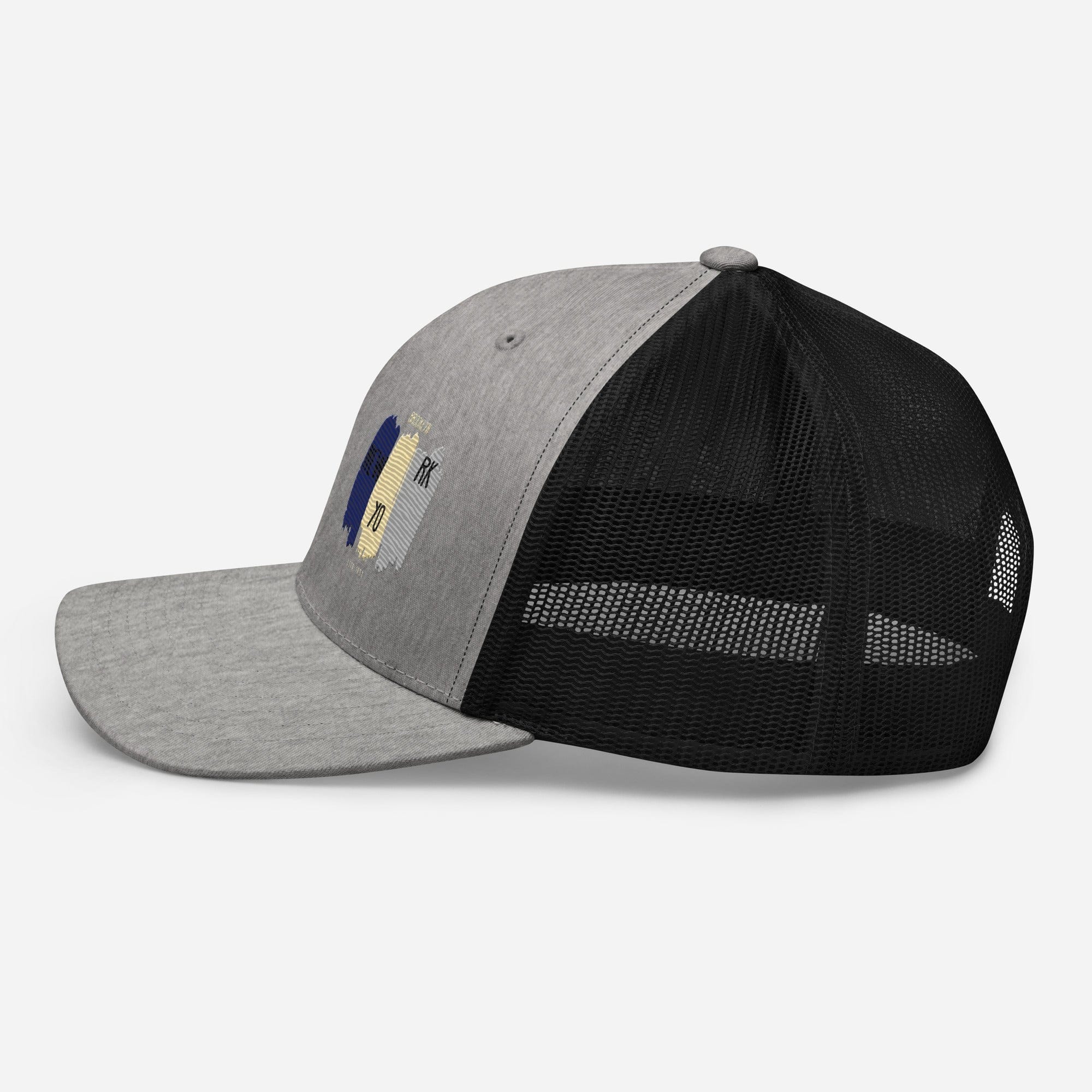 East Coast Brooklyn Embroidered Snapback Trucker Cap, Adjustable Mesh Back Hat - Triniskies