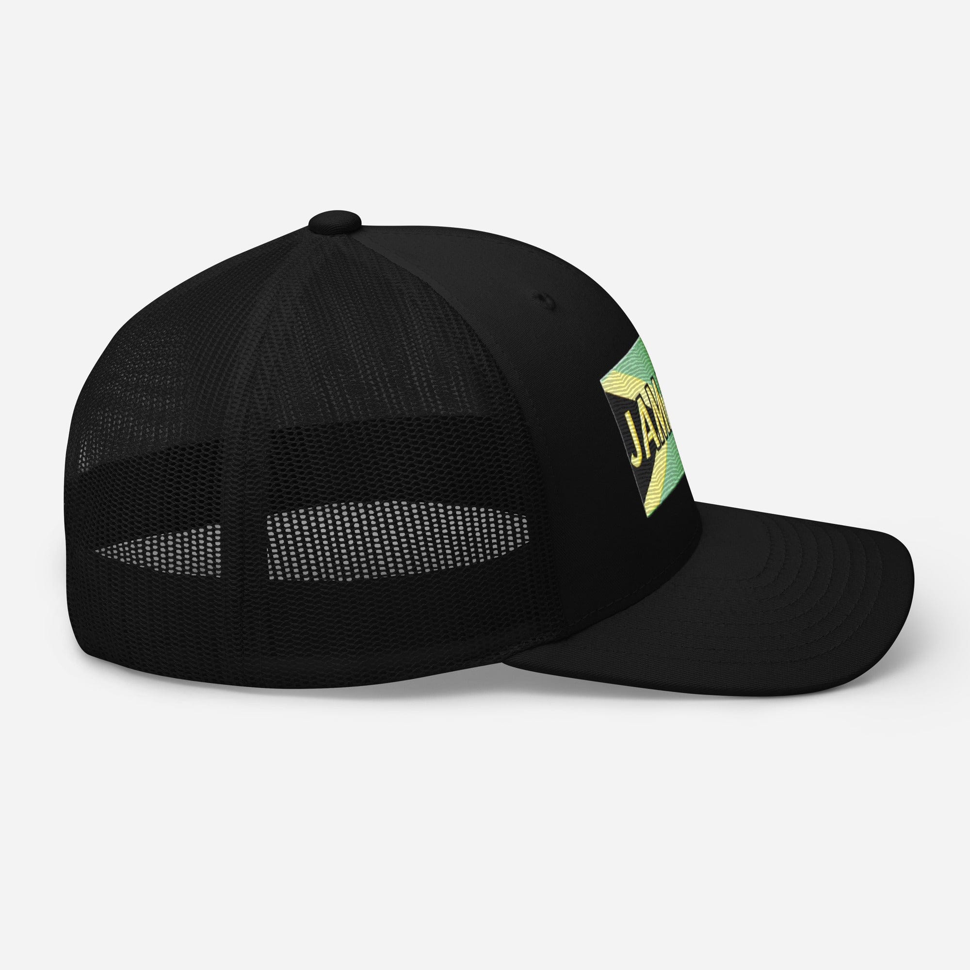 Embroidered 'Jamaica Vacation Destination' Trucker Hat – Comfortable Sun Protection Jamaica Hat - Triniskies