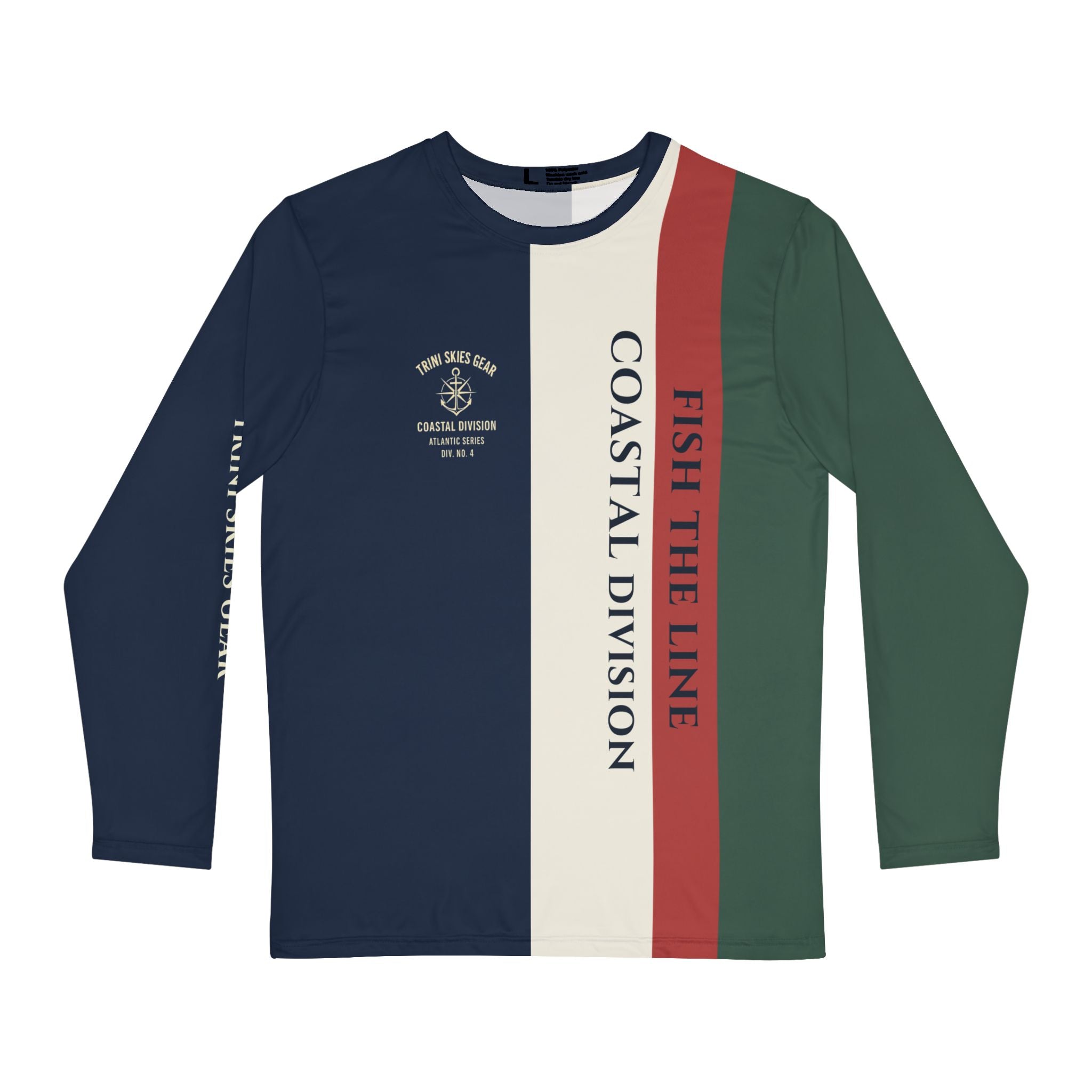 Fishing Adventure Long Sleeve Shirt - Perfect for Anglers, Coastal Vibes, Outdoor Activities, Gifts for Him, Fishing Gift - Triniskies