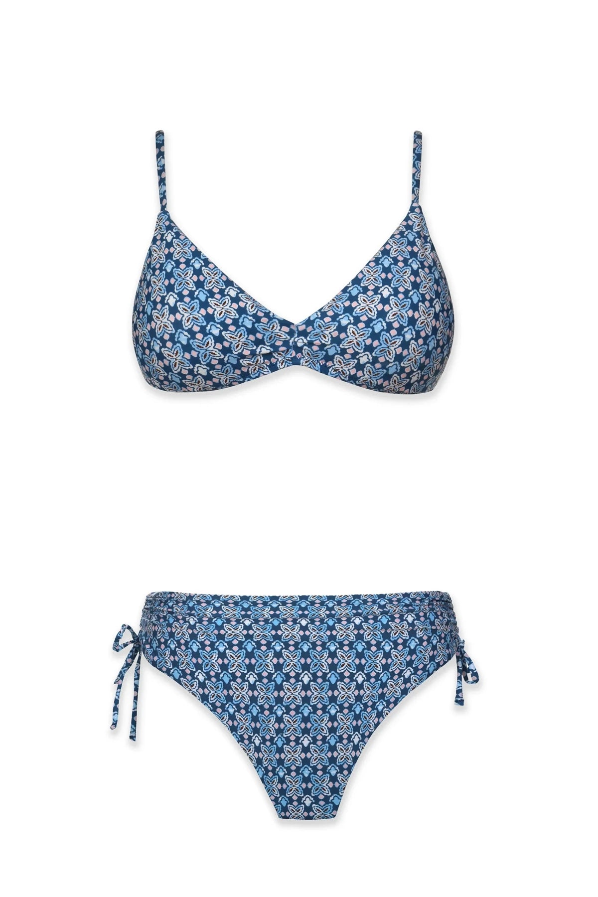 Helen Jon High Waist Cinch Bikini Bottom – Lagos - Triniskies