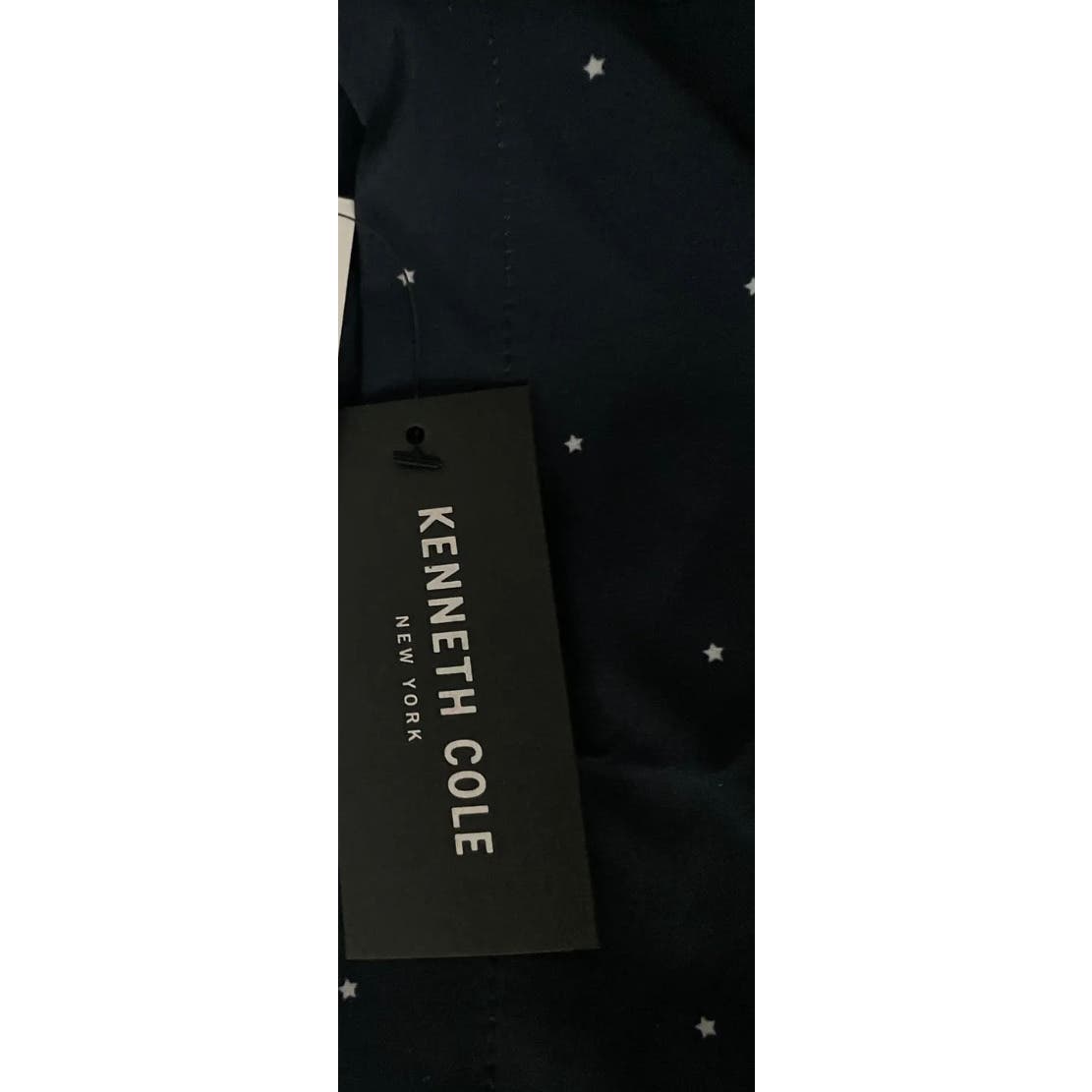 Kenneth Cole Men's Star Print Tech Cargo Shorts - Navy, Size 34 * MS32 - Triniskies
