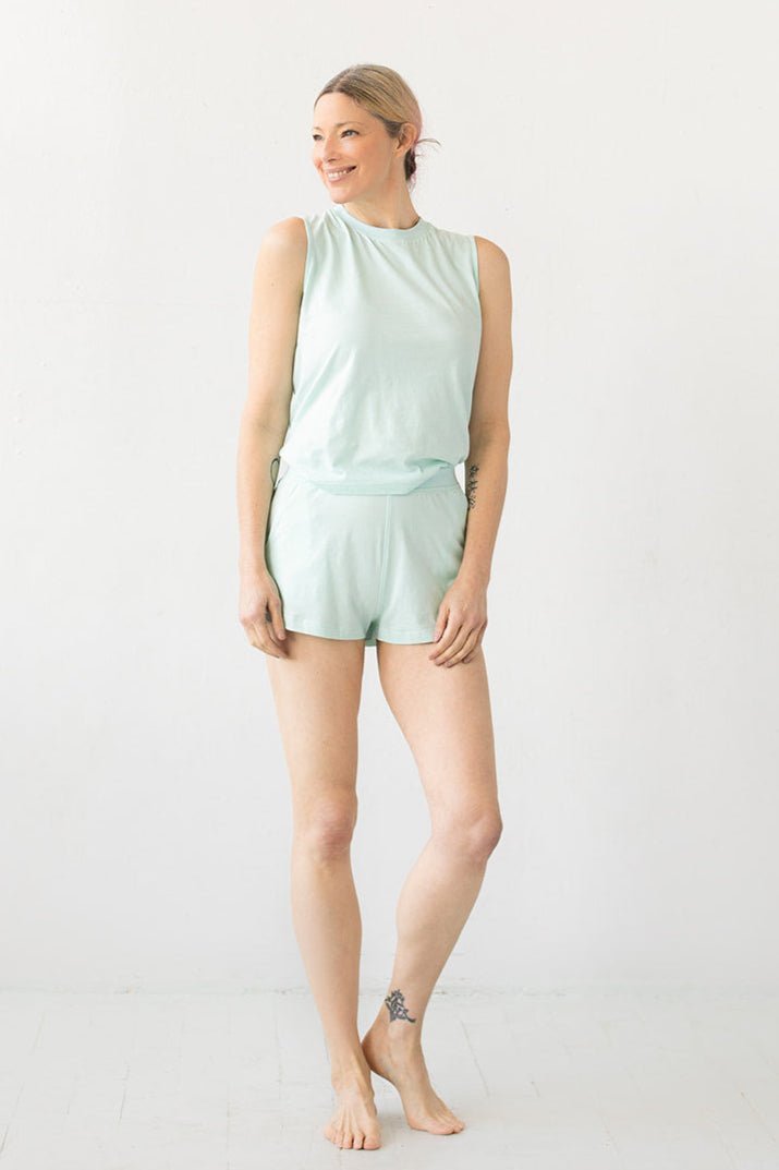 SALUA Pima Cotton Shorties – Soft Resort Lounge Shorts - Triniskies