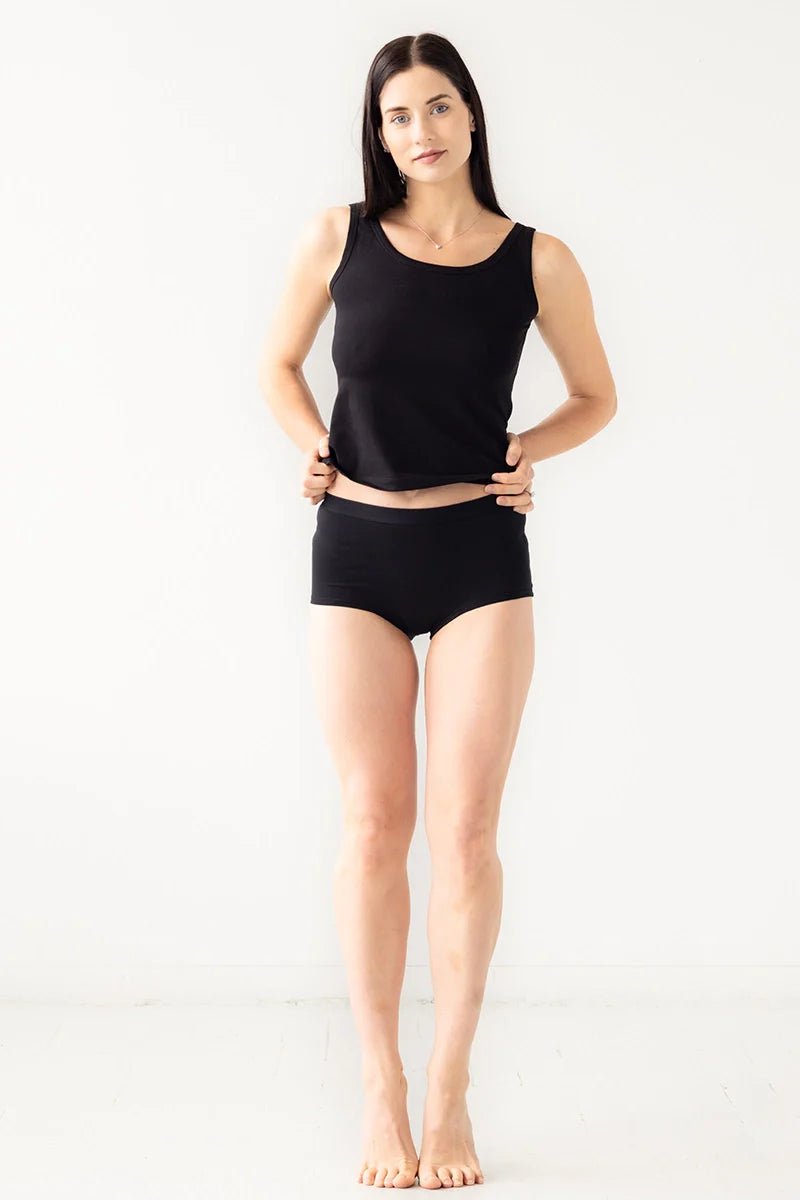 SALUA Stretch Cotton Tank – Pima Cotton Everyday Essential - Triniskies