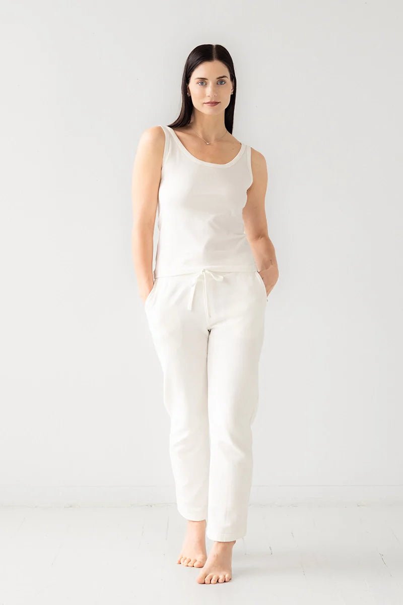 SALUA Stretch Cotton Tank – Pima Cotton Everyday Essential - Triniskies