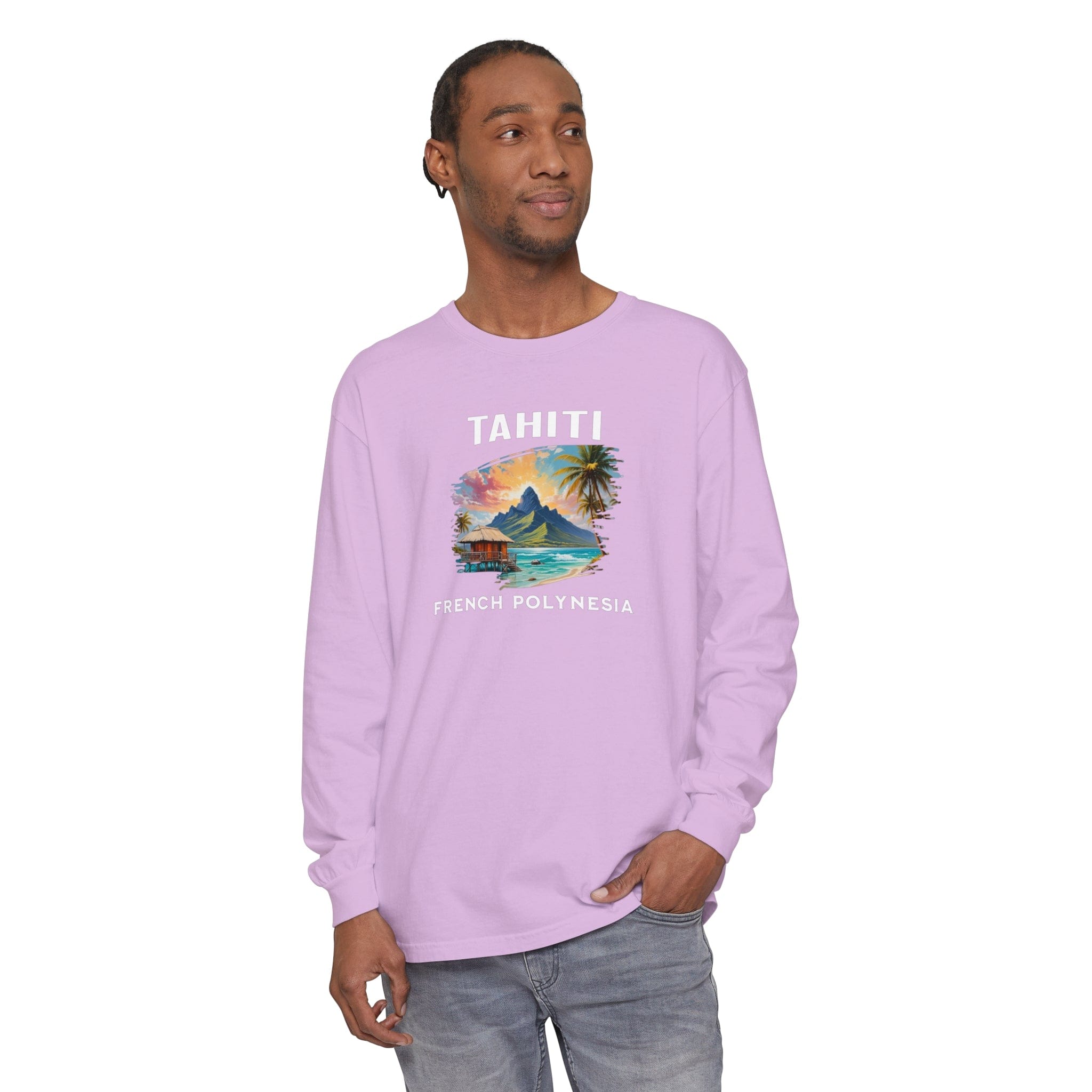 Tahiti, French Polynesia T-Shirt Comfortable Casual Travel & Outdoor Adventure - Triniskies