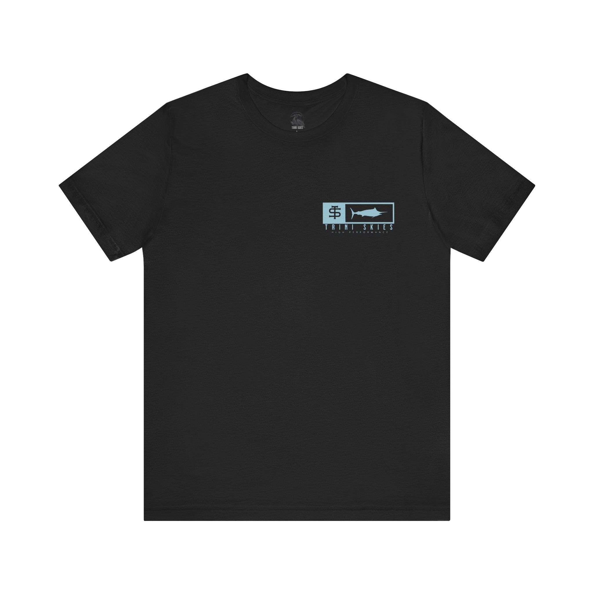 Trini Skies Performance Fishing T-Shirt Cotton Crewneck for All - Day Comfort - Triniskies