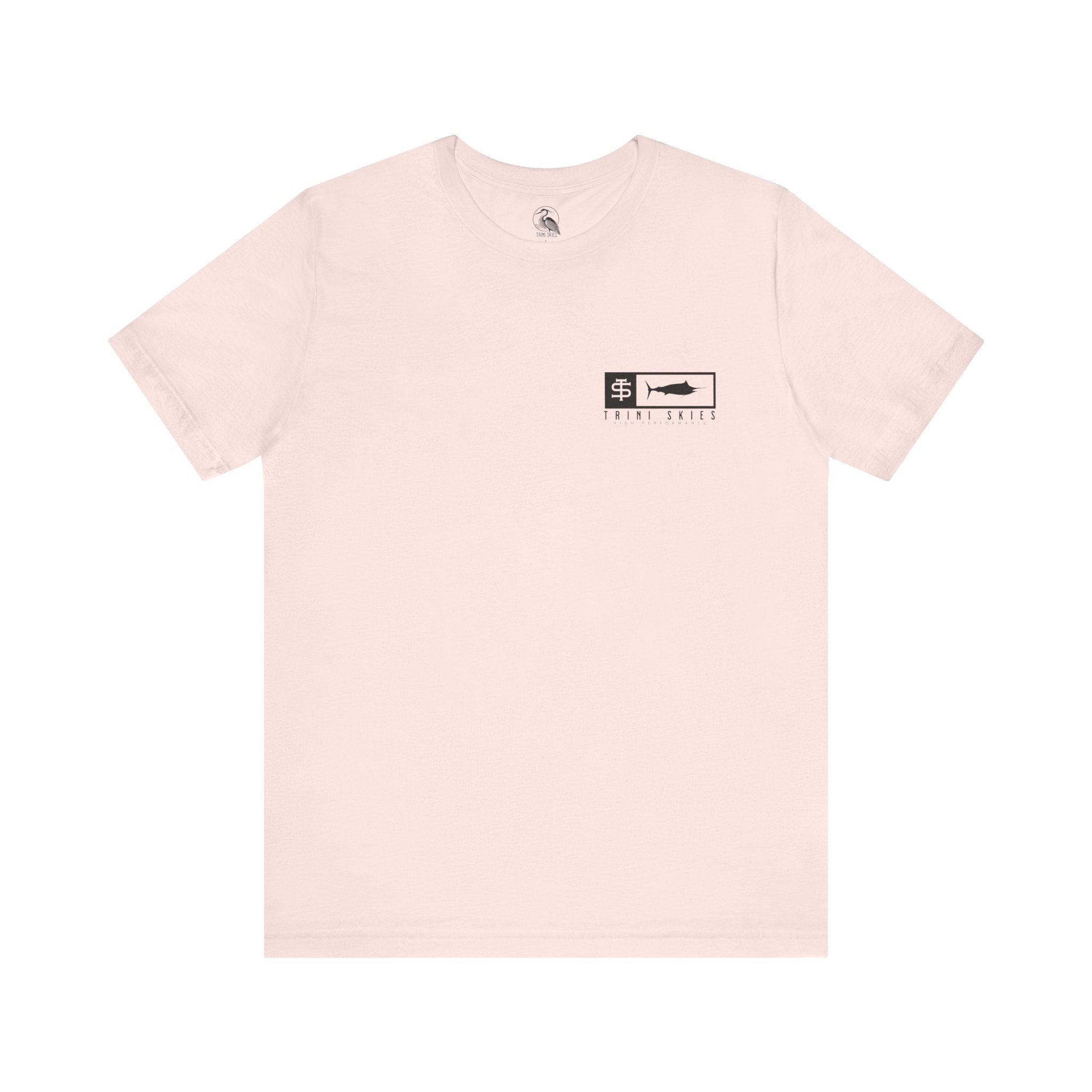 Trini Skies Performance Fishing T-Shirt Cotton Crewneck for All - Day Comfort - Triniskies