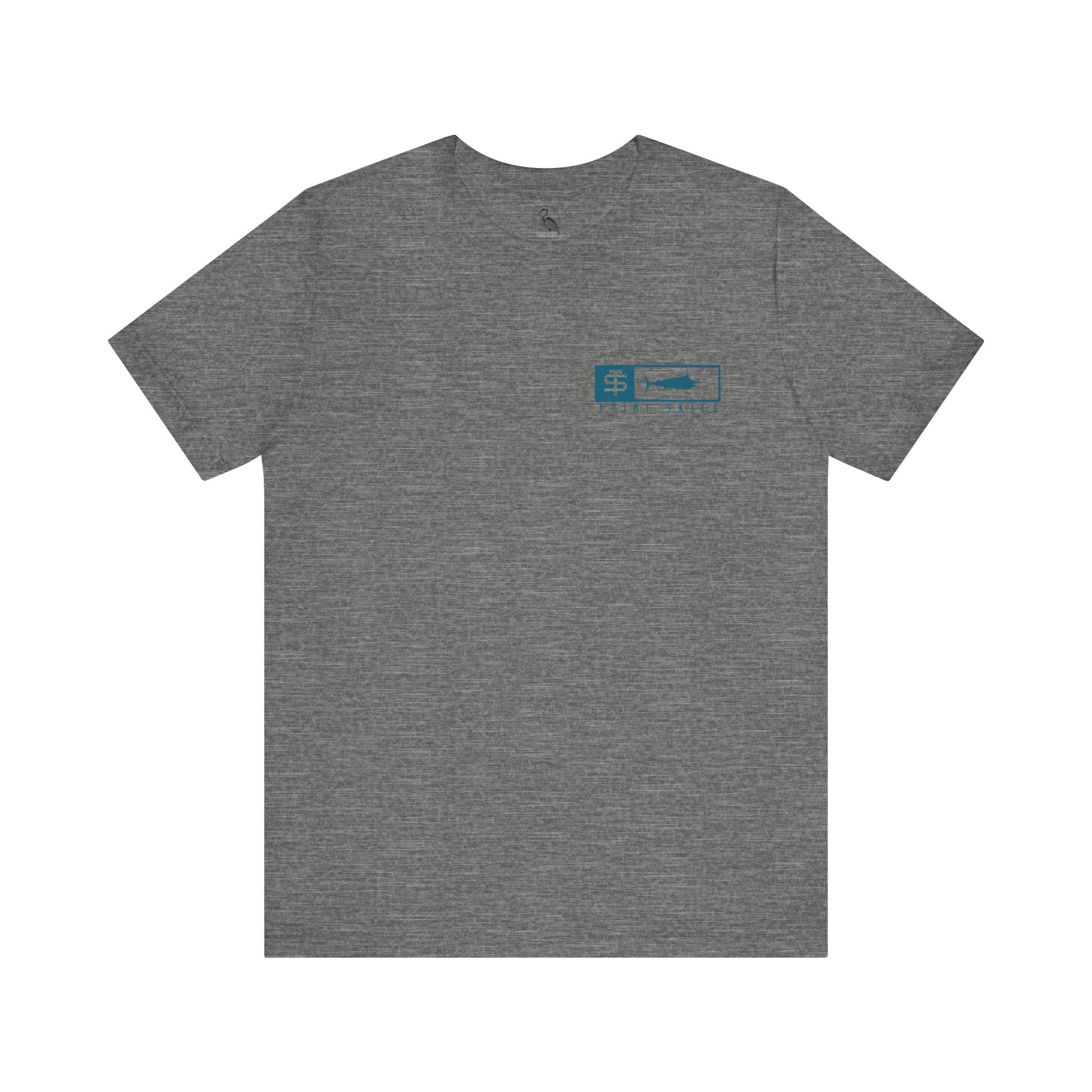 Trini Skies Performance Fishing T-Shirt Cotton Crewneck for All - Day Comfort - Triniskies