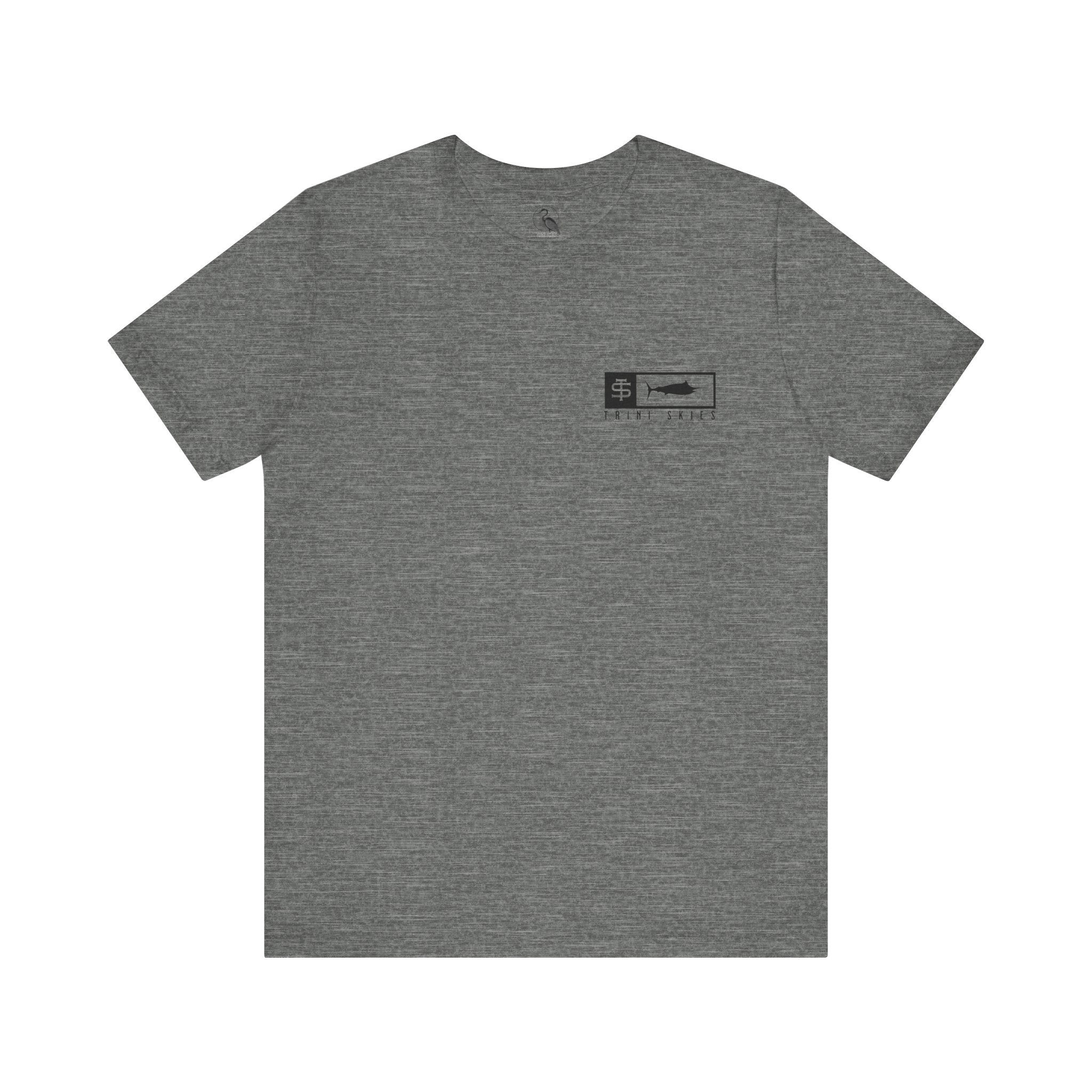 Trini Skies Performance Fishing T-Shirt Cotton Crewneck for All - Day Comfort - Triniskies