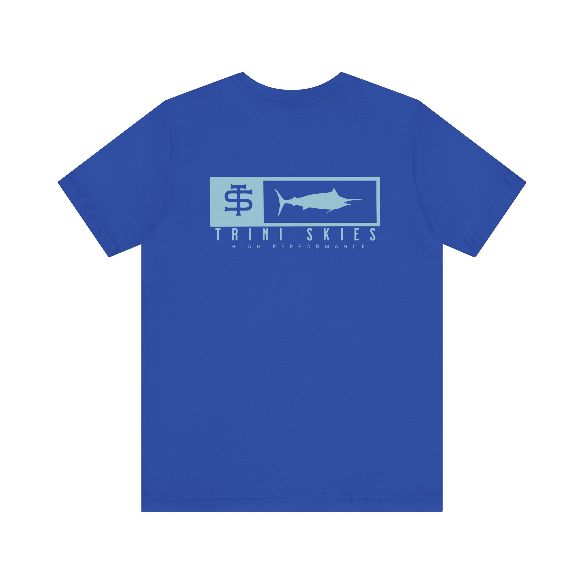 Trini Skies Performance Fishing T-Shirt Cotton Crewneck for All - Day Comfort - Triniskies