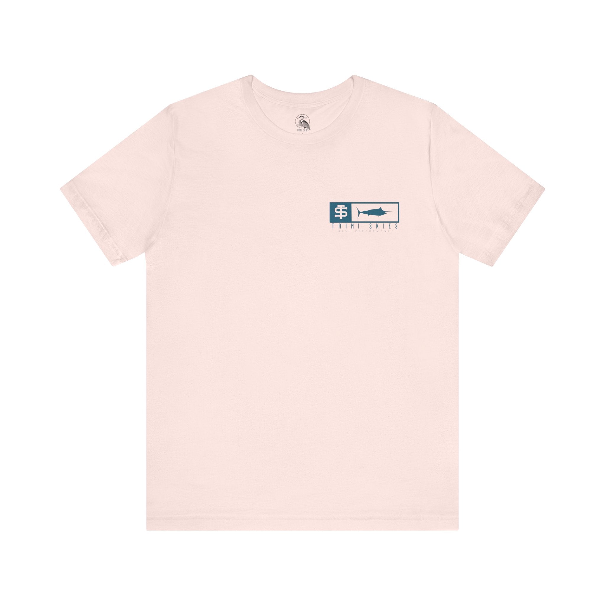 Trini Skies Performance Fishing T-Shirt Cotton Crewneck for All - Day Comfort - Triniskies