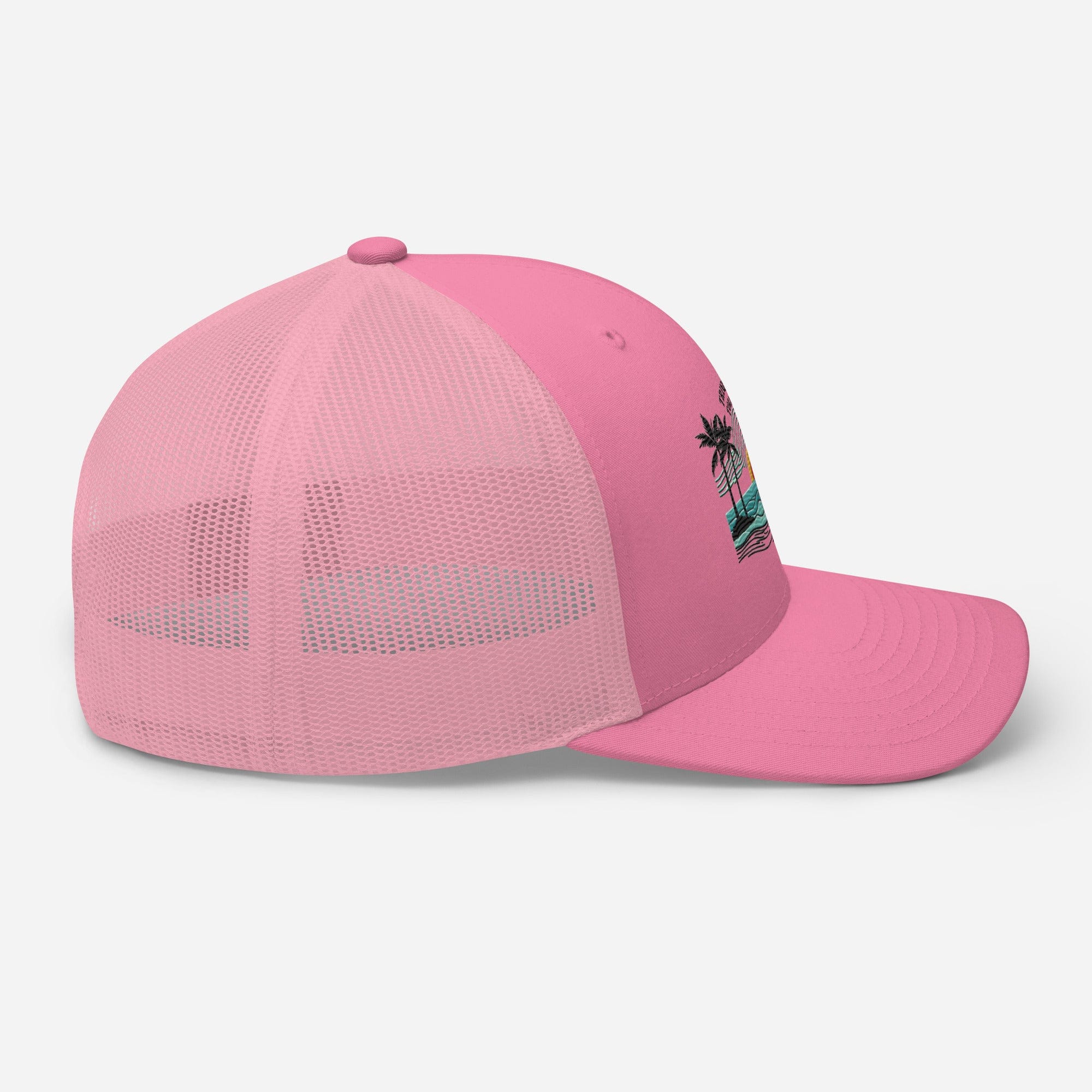 Trinidad and Tobago Island Paradise Trucker Cap – Stylish Mesh Back Hat Womens Hat Mens Hat - Triniskies