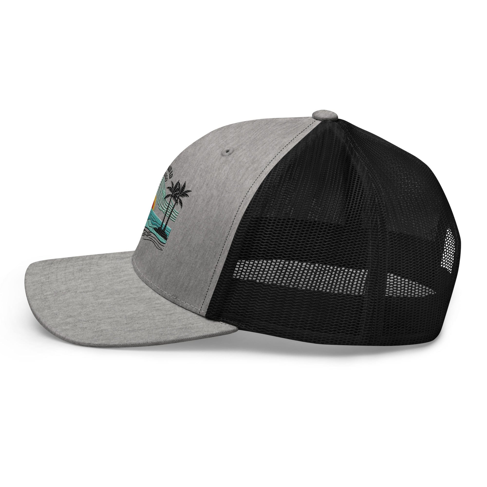Trinidad and Tobago Island Paradise Trucker Cap – Stylish Mesh Back Hat Womens Hat Mens Hat - Triniskies