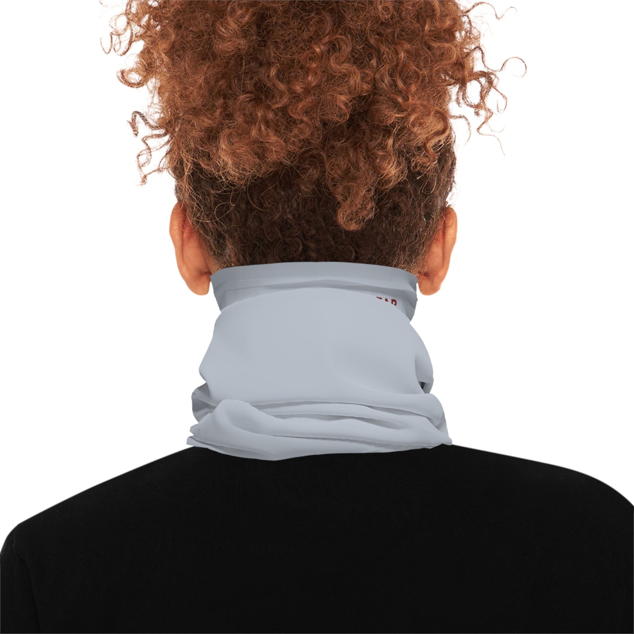 USA Sport Fishing Lightweight Neck Gaiter, 100% Moisture - Wicking Polyester Microfiber (GREY) - Triniskies