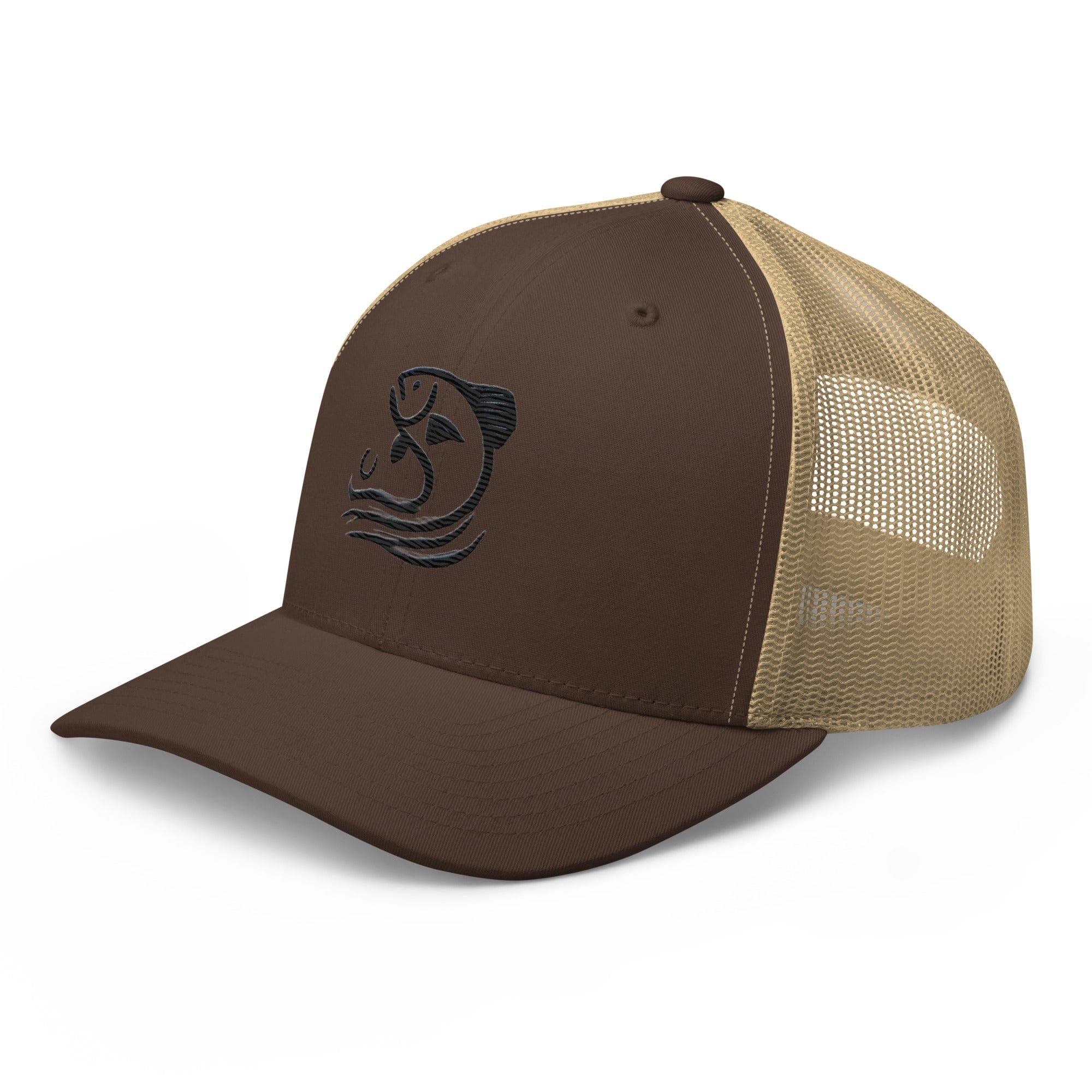 Cast Away Embroidered Minimalist Fishing Trucker Hat Stylish Casual Everyday Hat Fishing Gift Fish Graphic - Triniskies