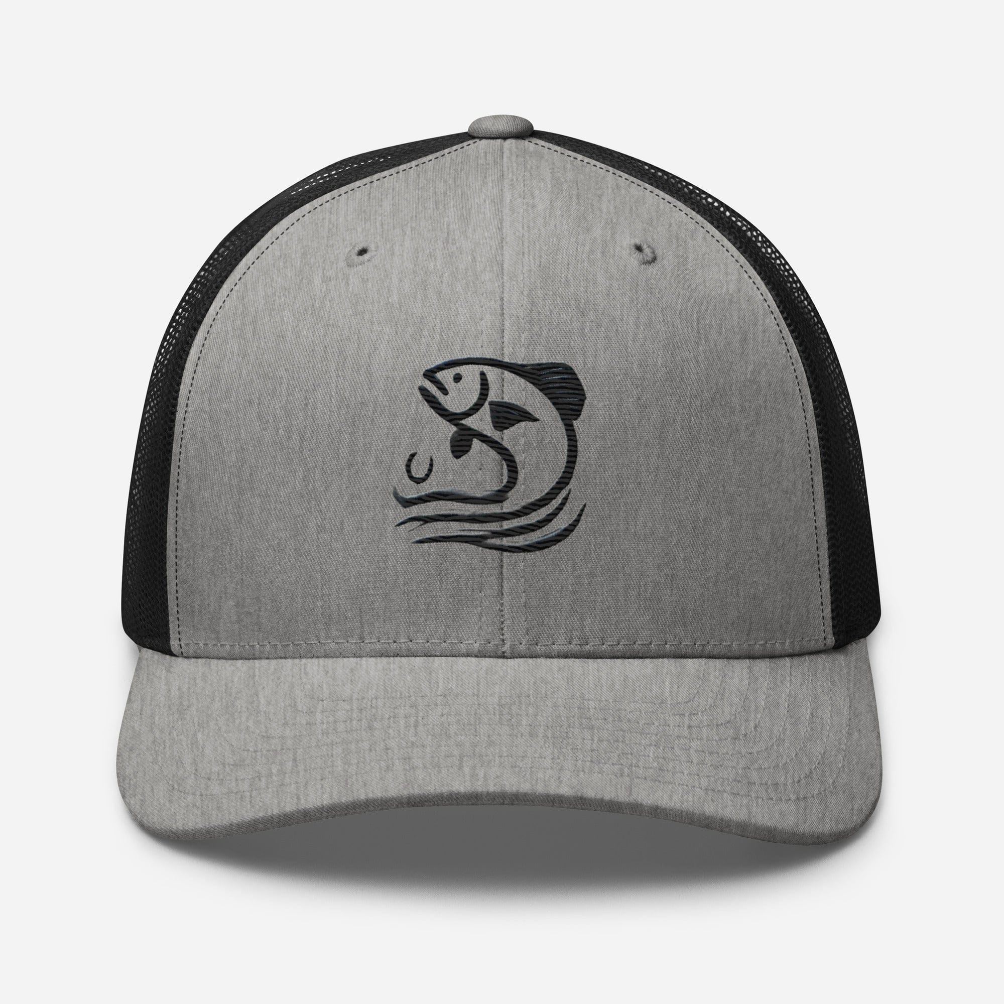 Cast Away Embroidered Minimalist Fishing Trucker Hat Stylish Casual Everyday Hat Fishing Gift Fish Graphic - Triniskies