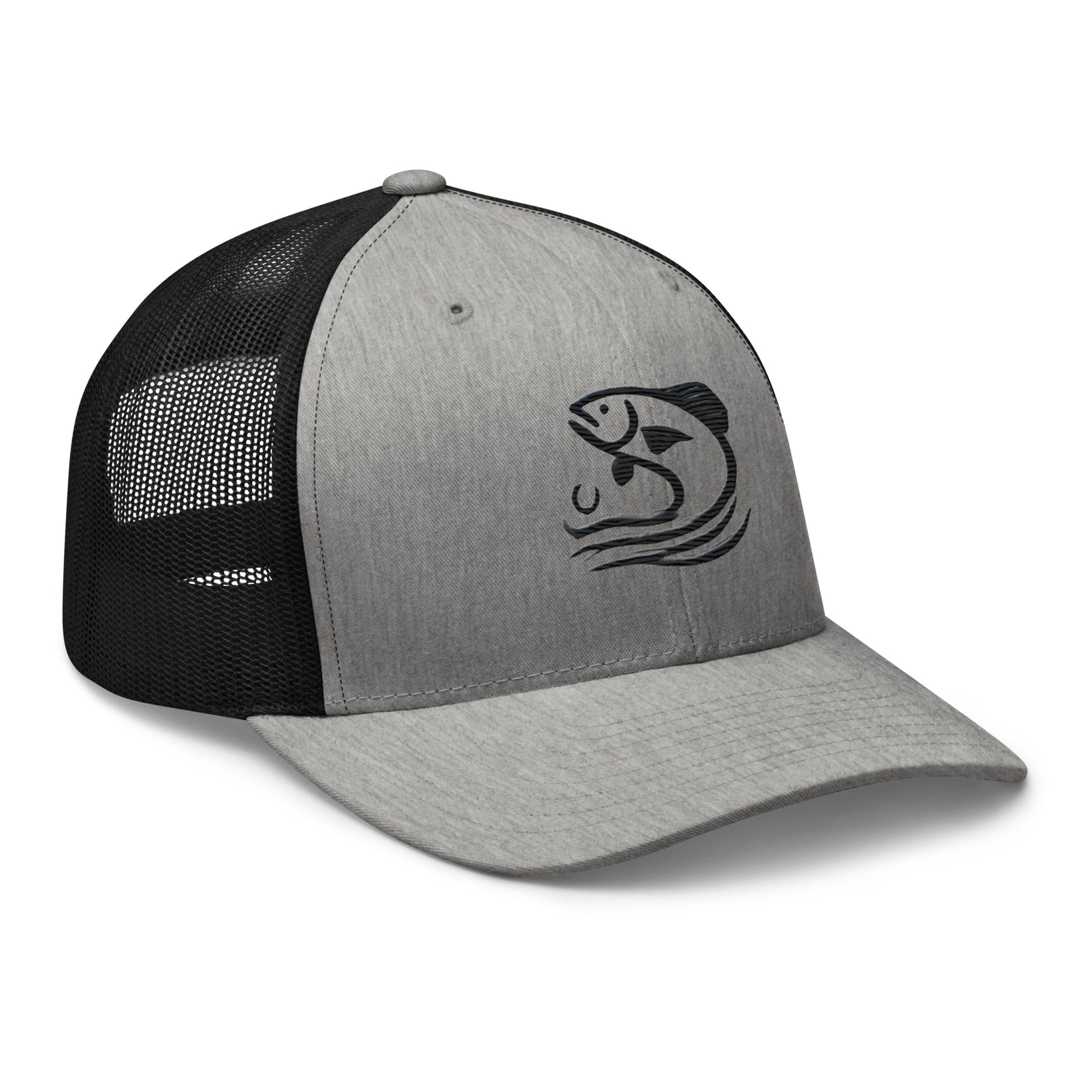Cast Away Embroidered Minimalist Fishing Trucker Hat Stylish Casual Everyday Hat Fishing Gift Fish Graphic - Triniskies