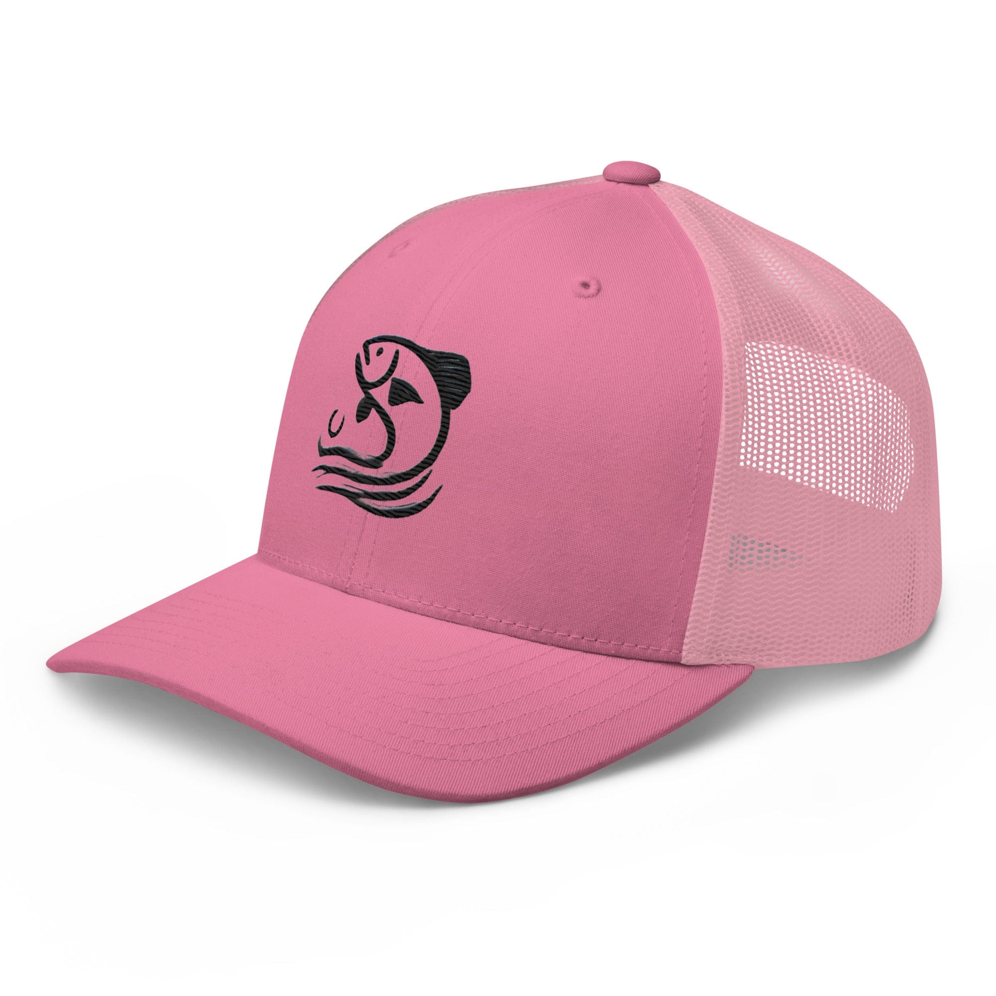 Cast Away Embroidered Minimalist Fishing Trucker Hat Stylish Casual Everyday Hat Fishing Gift Fish Graphic - Triniskies