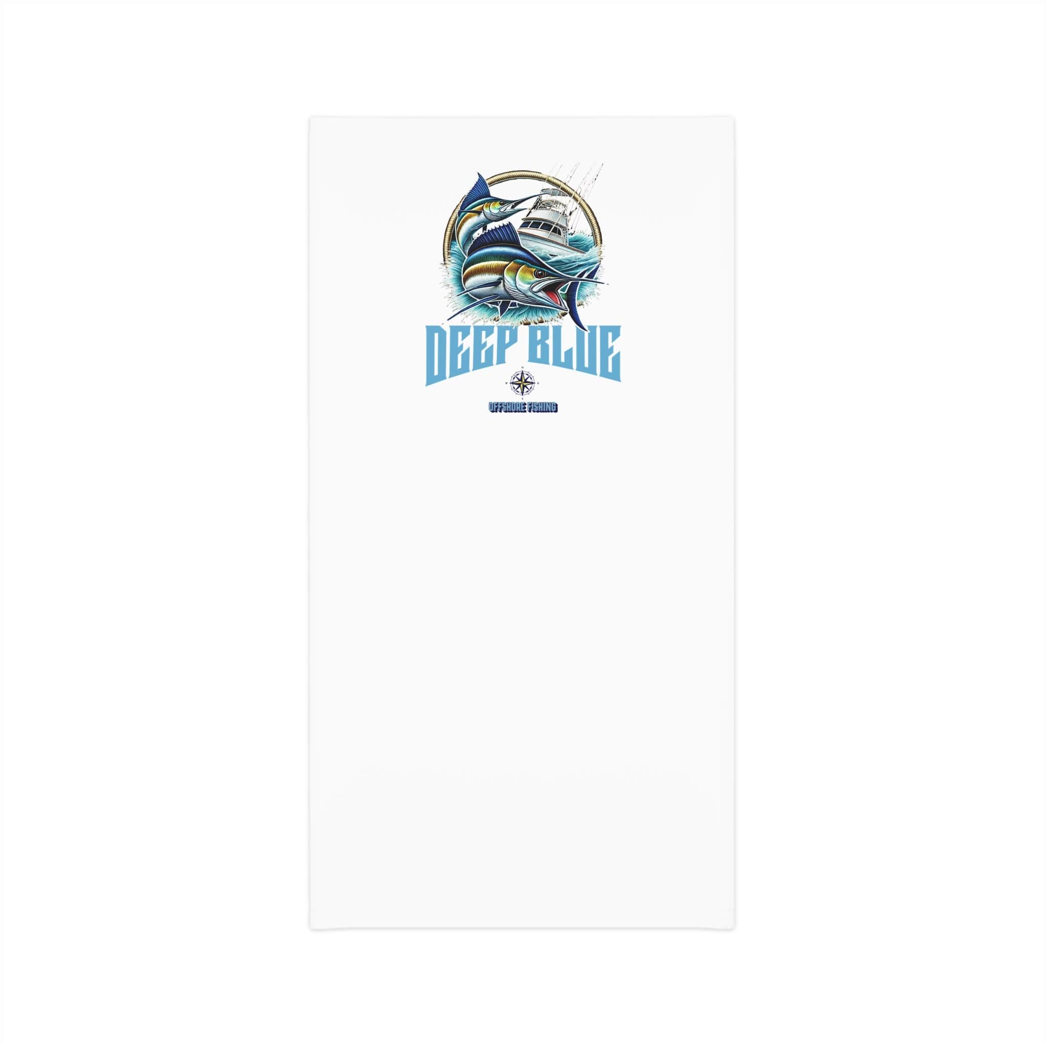 Deep Blue Offshore Fishing Lightweight Gaiter, Moisture - Wicking Neck Protection - Triniskies