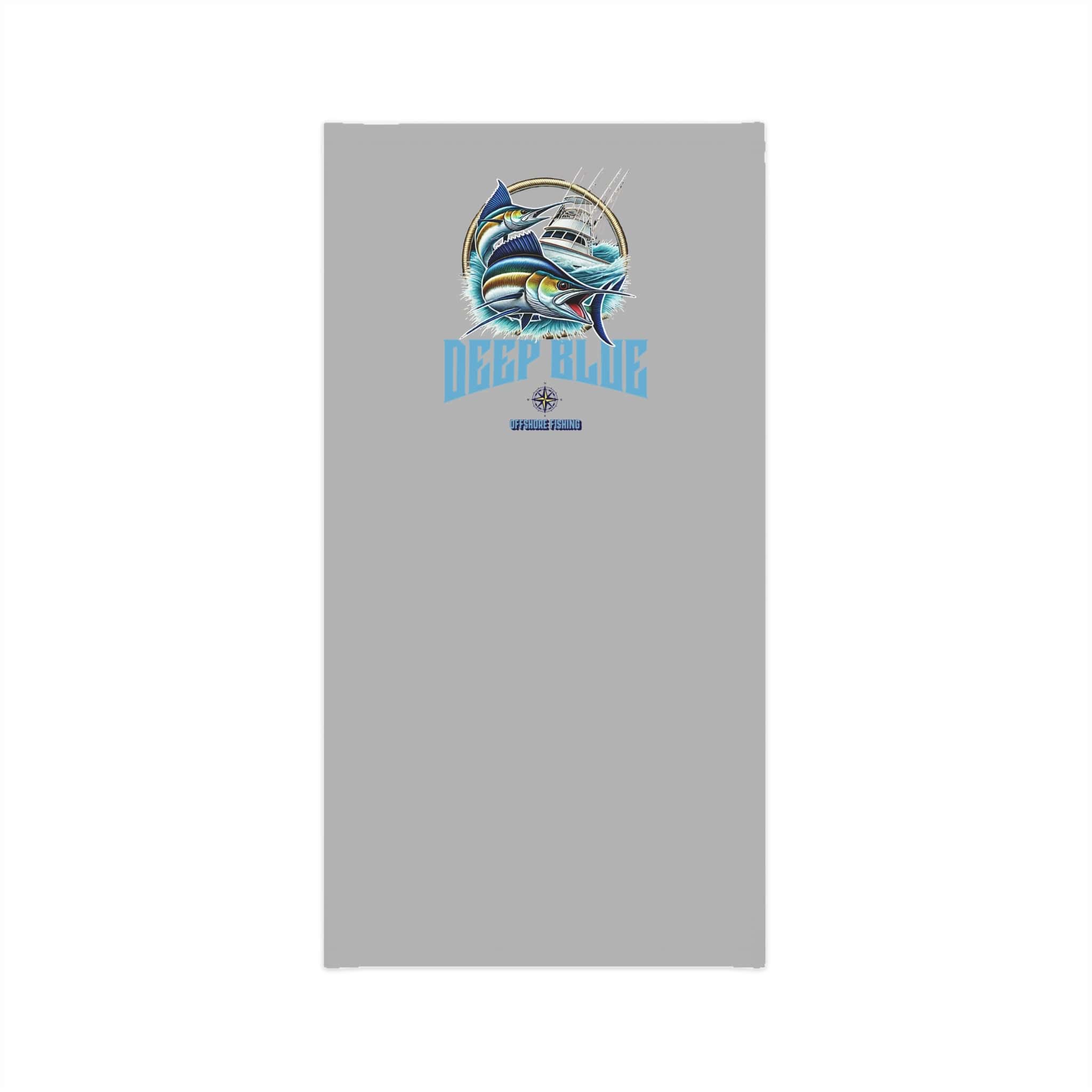 Deep Blue Offshore Fishing Lightweight Gaiter, Moisture - Wicking Neck Protection (GREY) - Triniskies