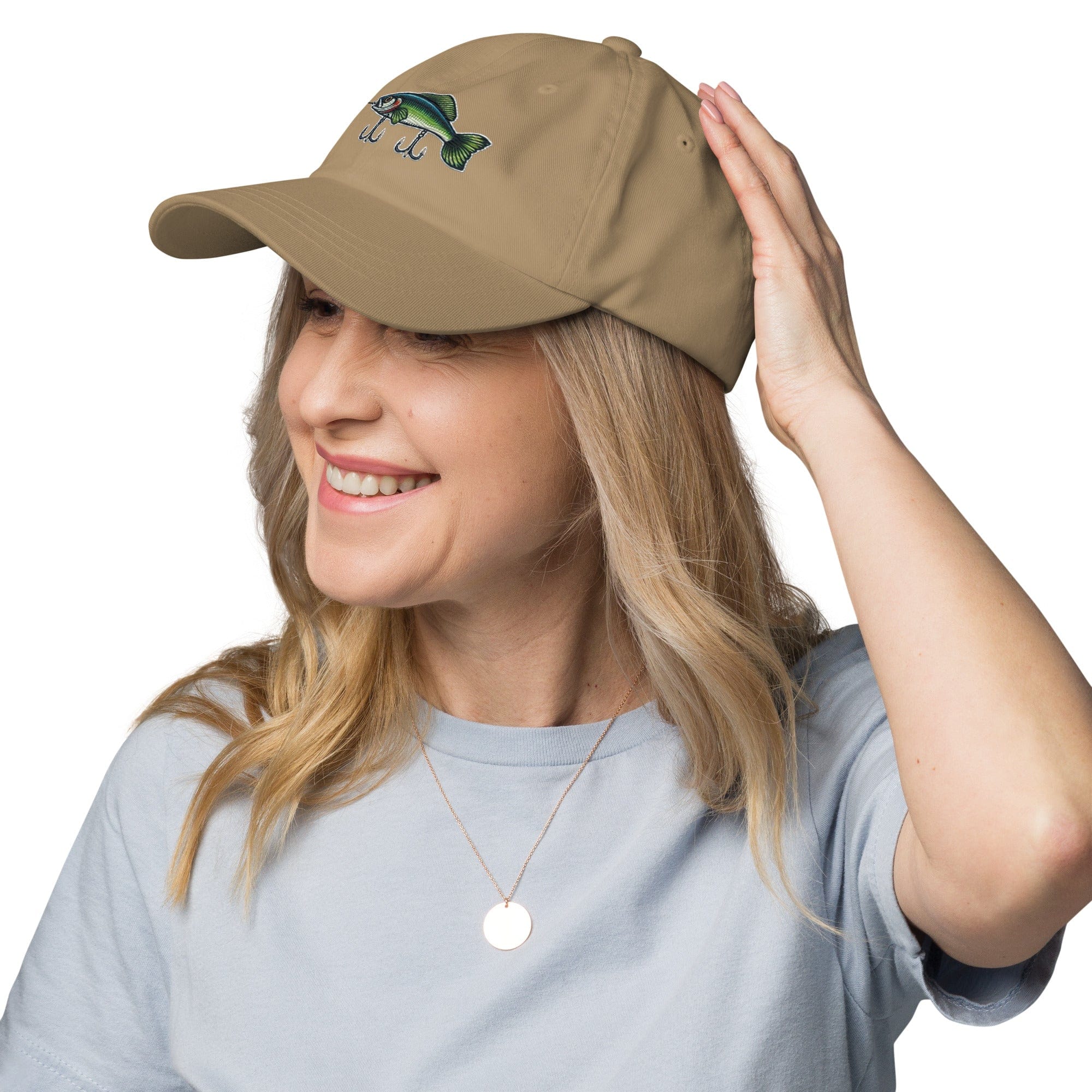 Embroidered Fishing Hat Fishing Gift Gift for Fisherman Fishing gift Custom Fishing Hat - Triniskies