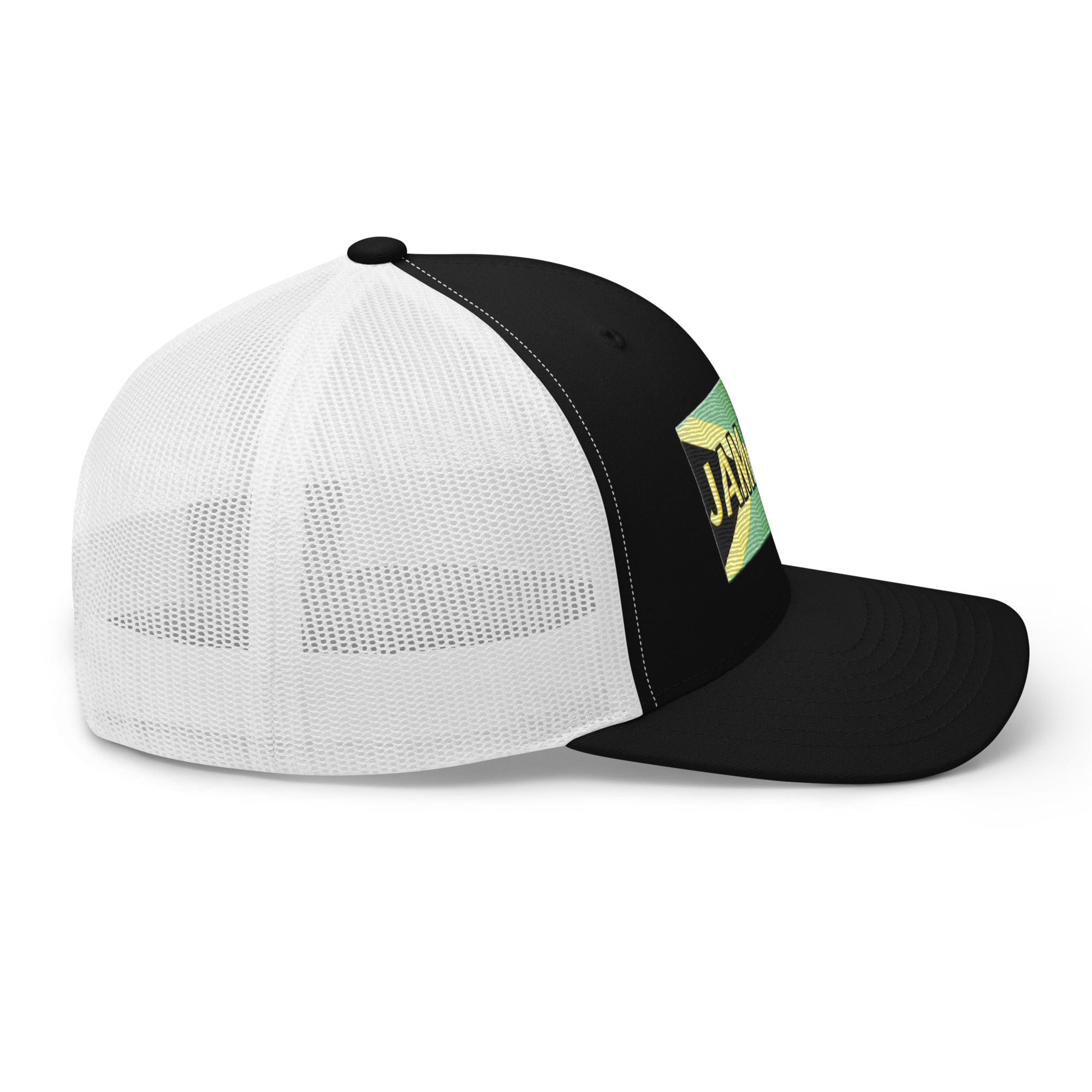 Embroidered 'Jamaica Vacation Destination' Trucker Hat – Comfortable Sun Protection Jamaica Hat - Triniskies