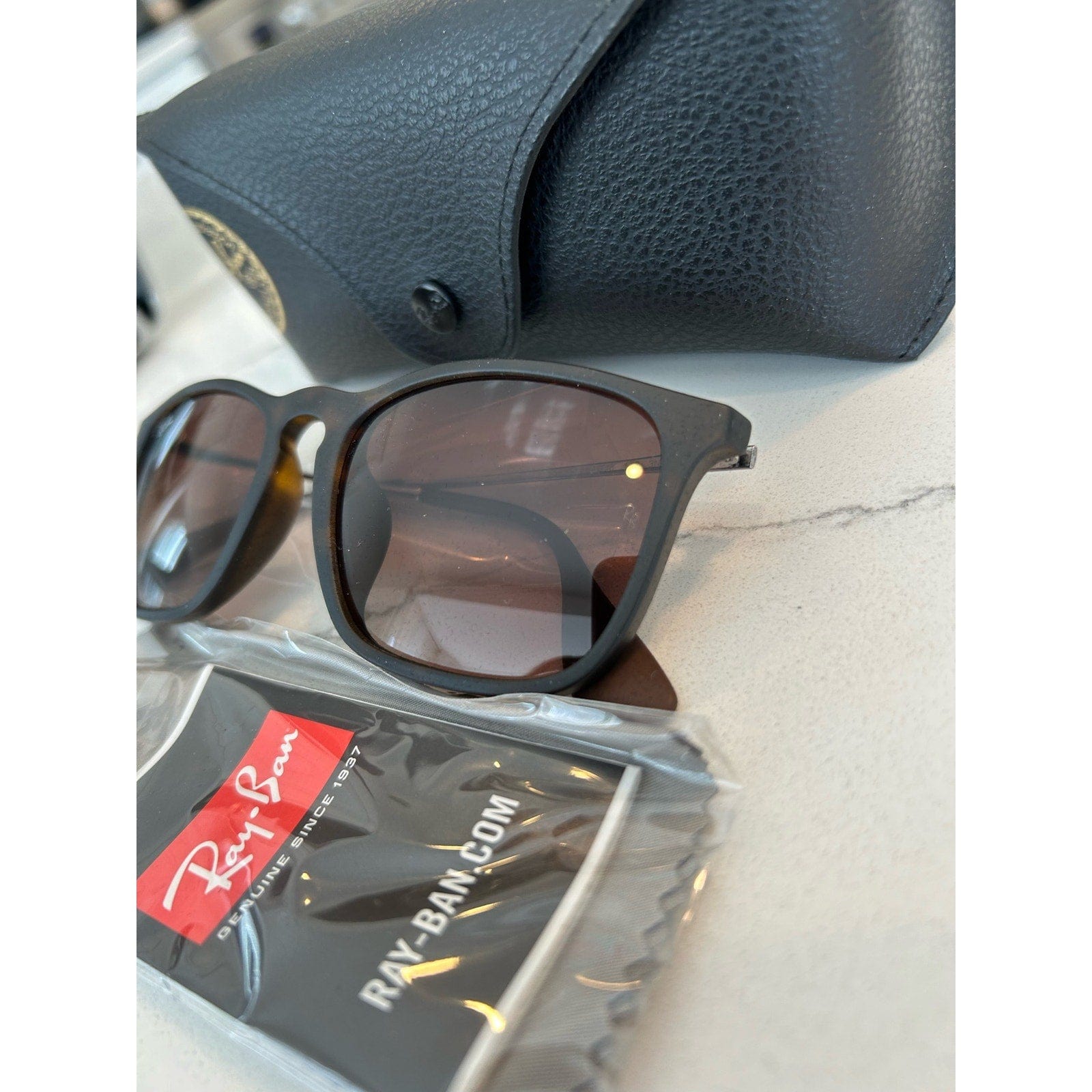 Ray - Ban RB4171 ERIKA Sunglasses for Women: Authentic Stylish Eye Protection - Triniskies