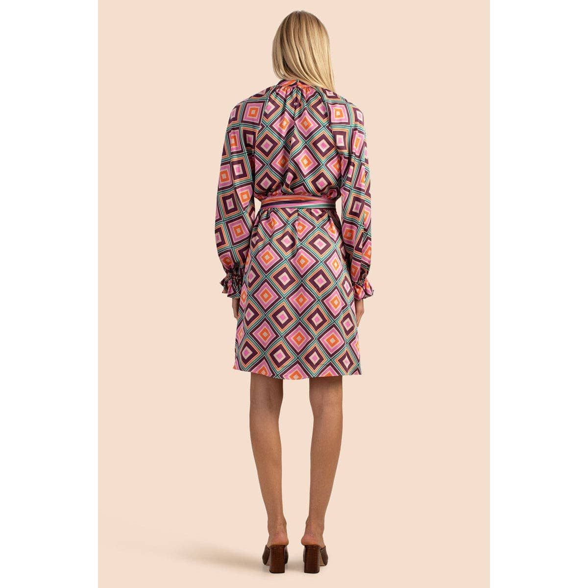 Trina Turk Sunburst Dress - Drapery Shirtdress Size XS * W1317 - Triniskies