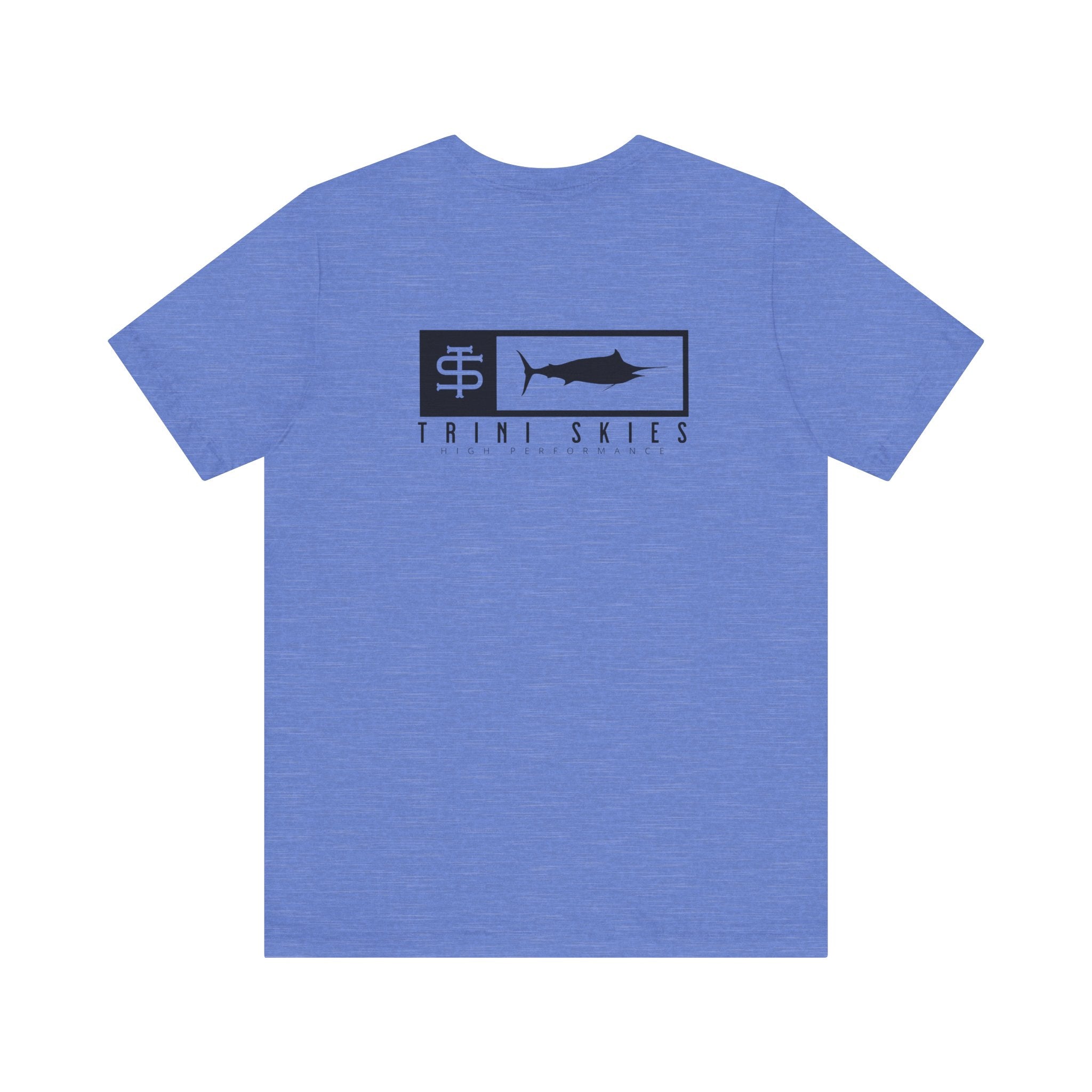 Trini Skies Performance Fishing T-Shirt Cotton Crewneck for All - Day Comfort - Triniskies