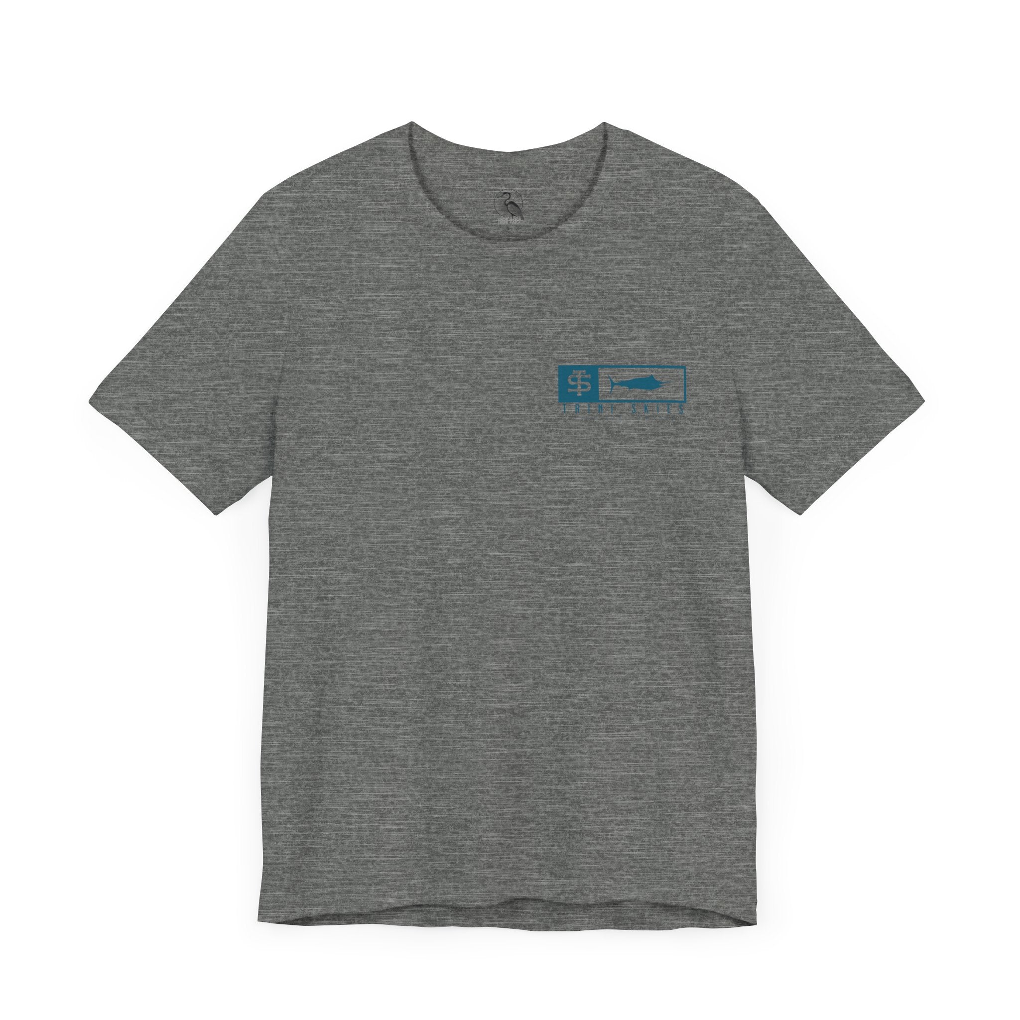 Trini Skies Performance Fishing T-Shirt Cotton Crewneck for All - Day Comfort - Triniskies