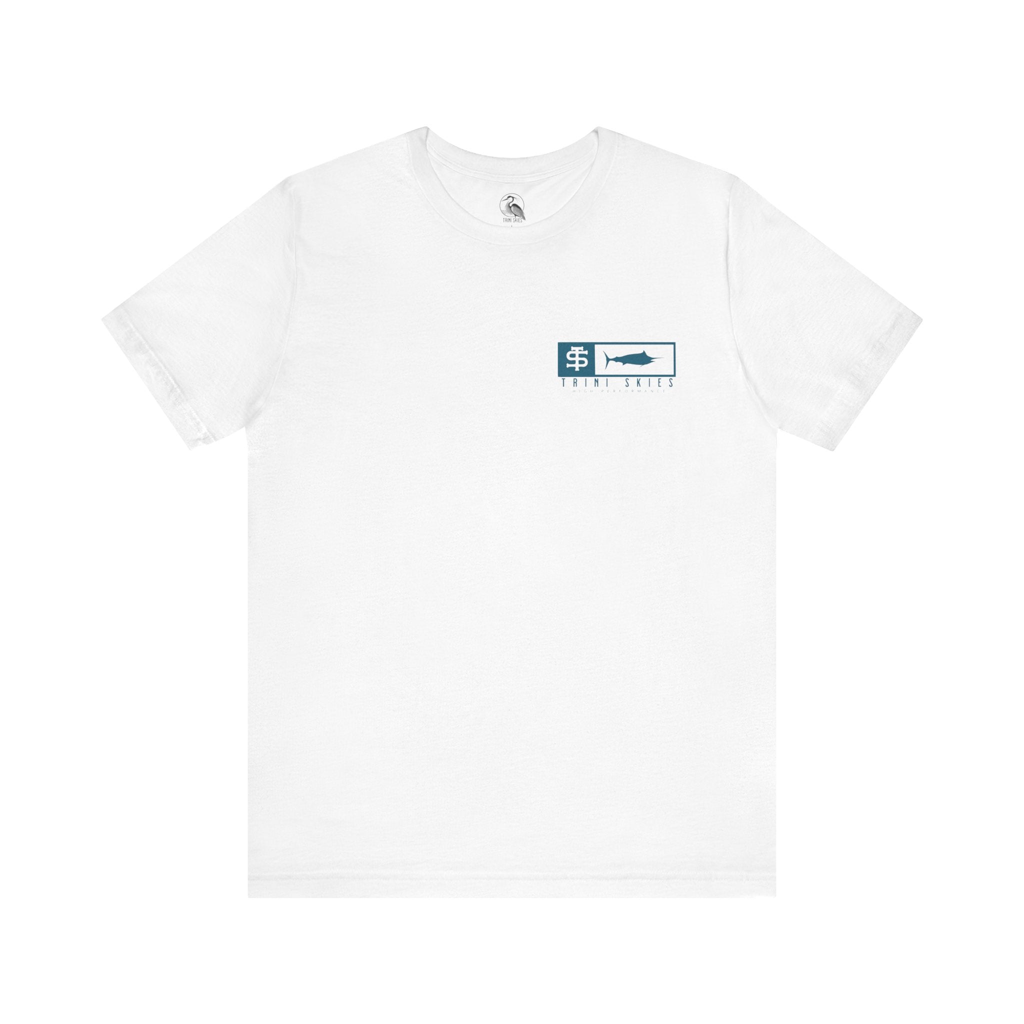 Trini Skies Performance Fishing T-Shirt Cotton Crewneck for All - Day Comfort - Triniskies