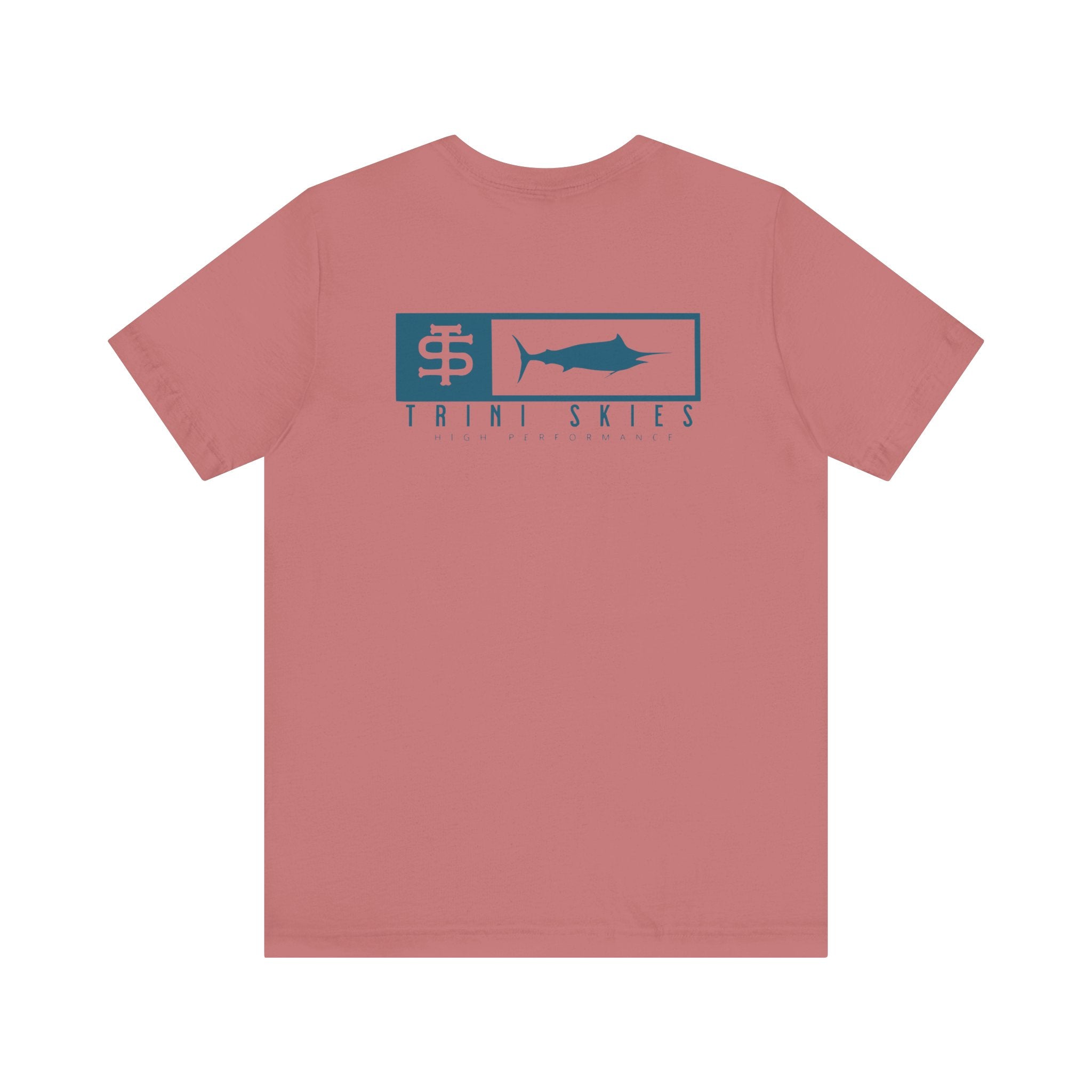 Trini Skies Performance Fishing T-Shirt Cotton Crewneck for All - Day Comfort - Triniskies