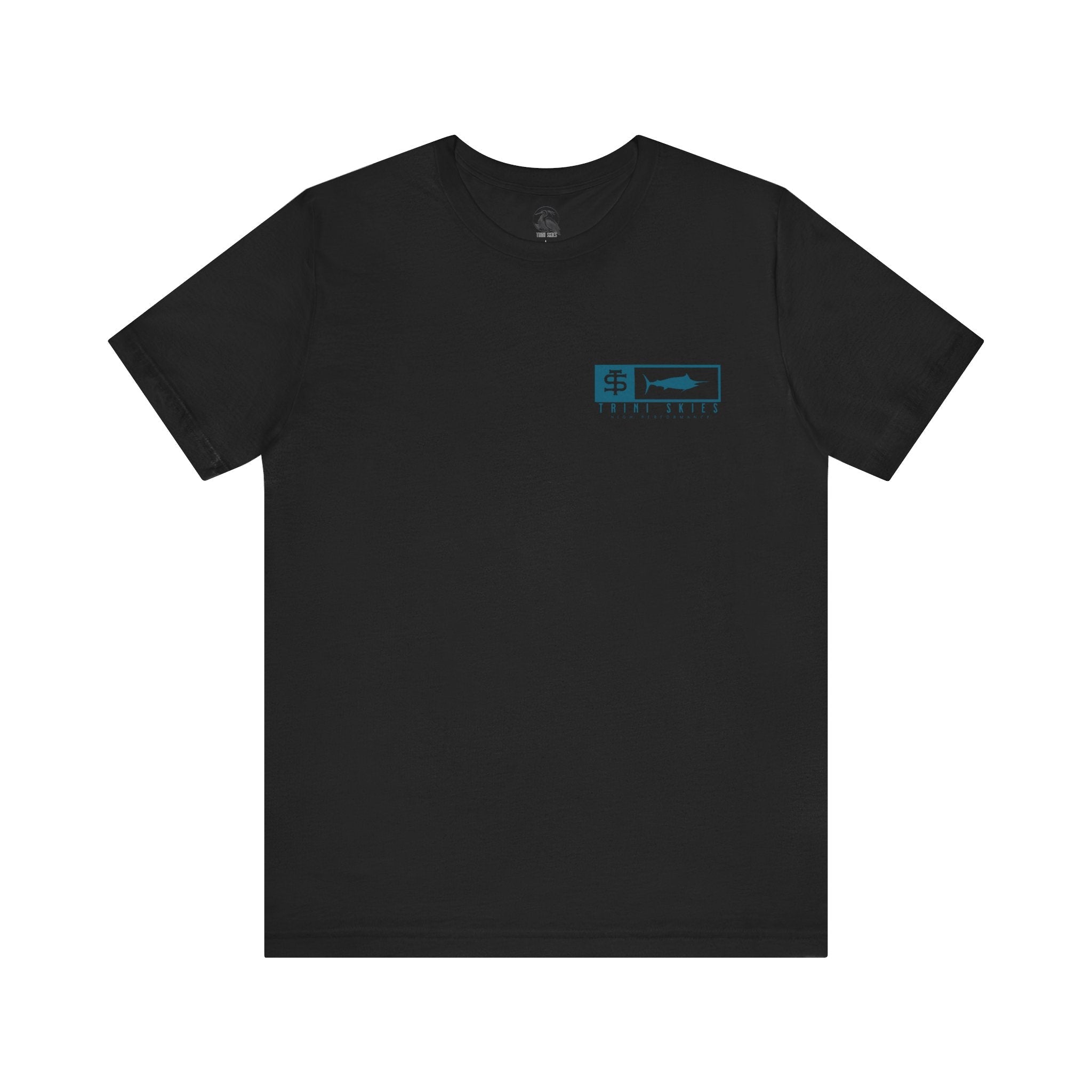 Trini Skies Performance Fishing T-Shirt Cotton Crewneck for All - Day Comfort - Triniskies
