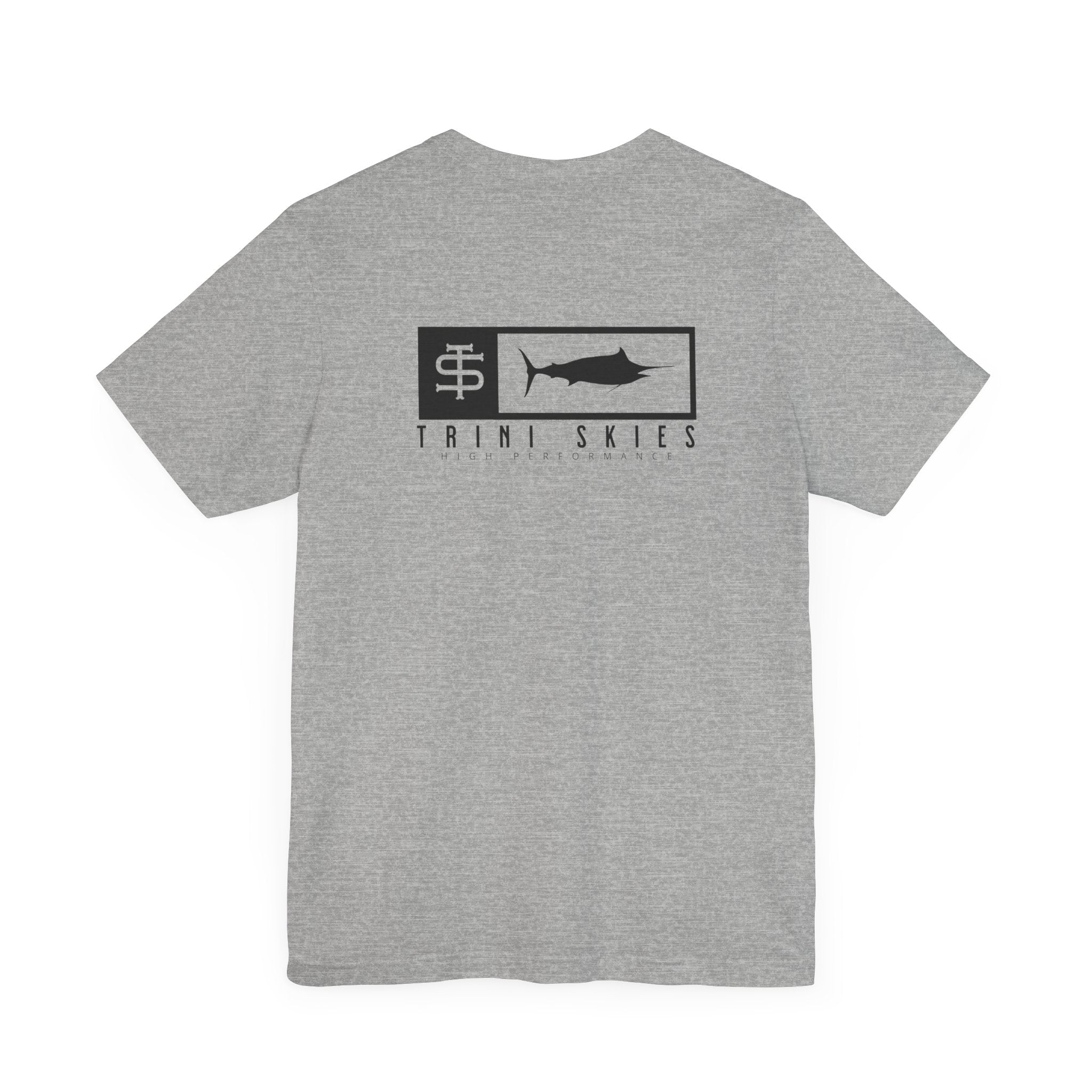 Trini Skies Performance Fishing T-Shirt Cotton Crewneck for All - Day Comfort - Triniskies