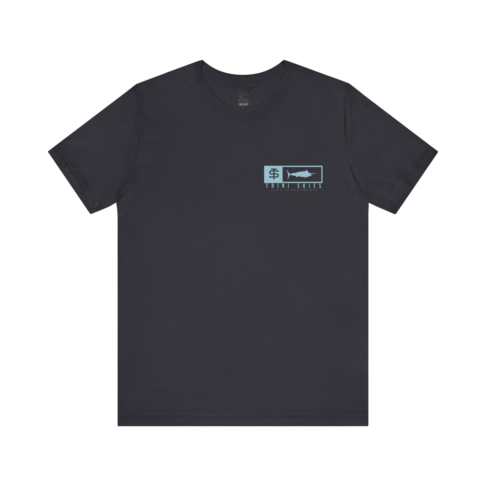 Trini Skies Performance Fishing T-Shirt Cotton Crewneck for All - Day Comfort - Triniskies