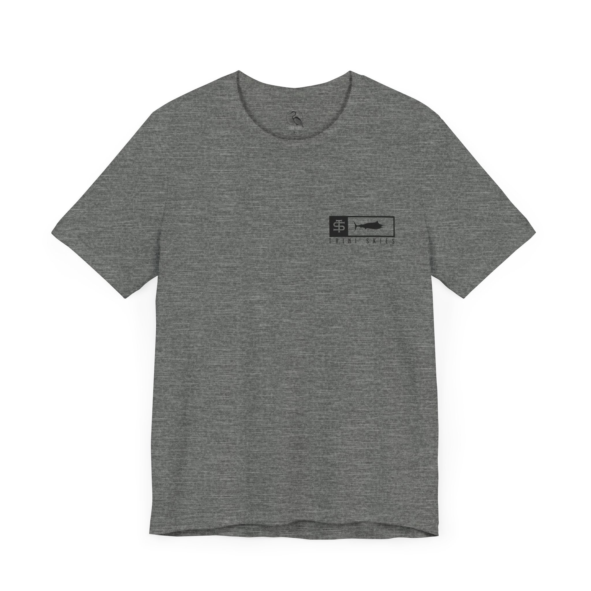 Trini Skies Performance Fishing T-Shirt Cotton Crewneck for All - Day Comfort - Triniskies