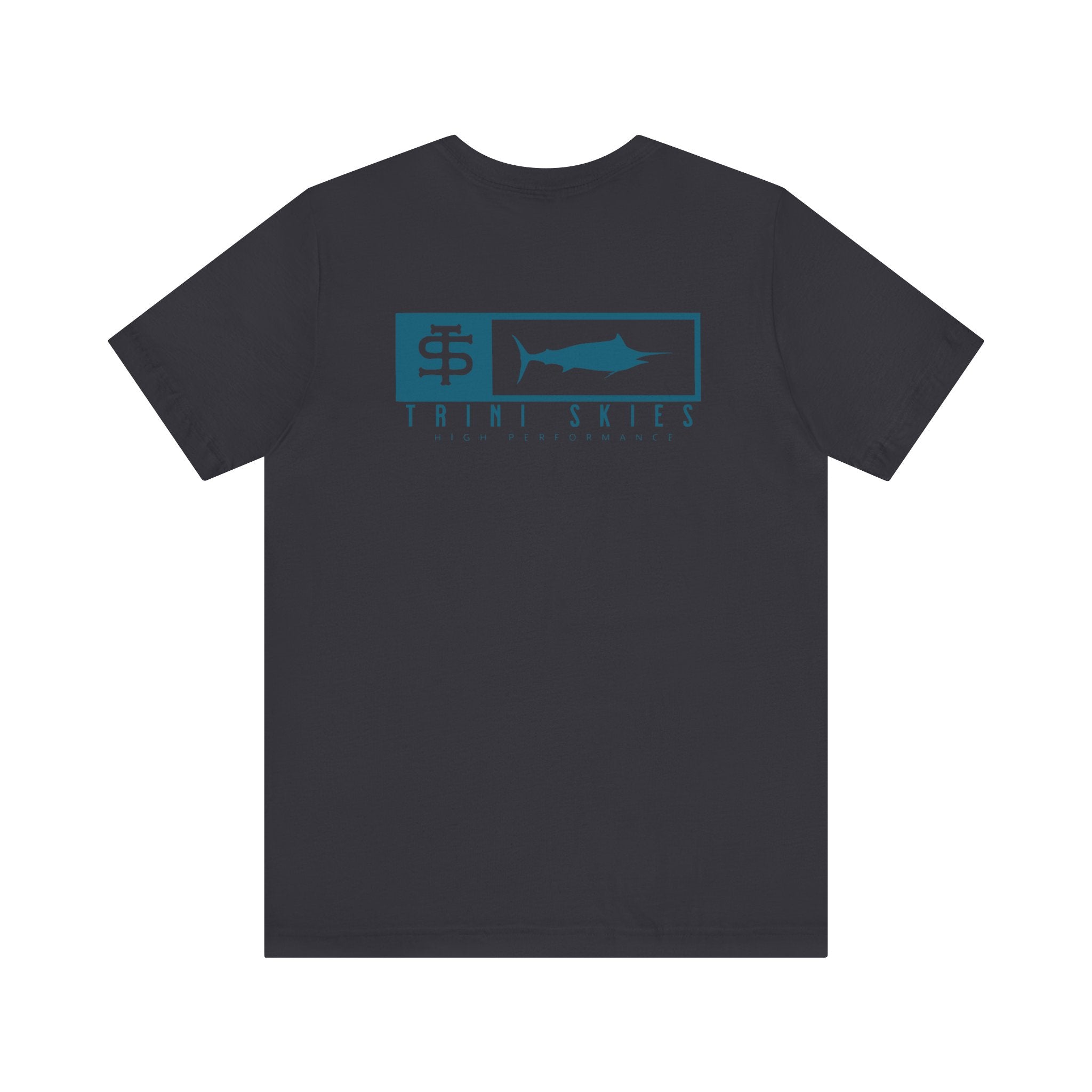 Trini Skies Performance Fishing T-Shirt Cotton Crewneck for All - Day Comfort - Triniskies