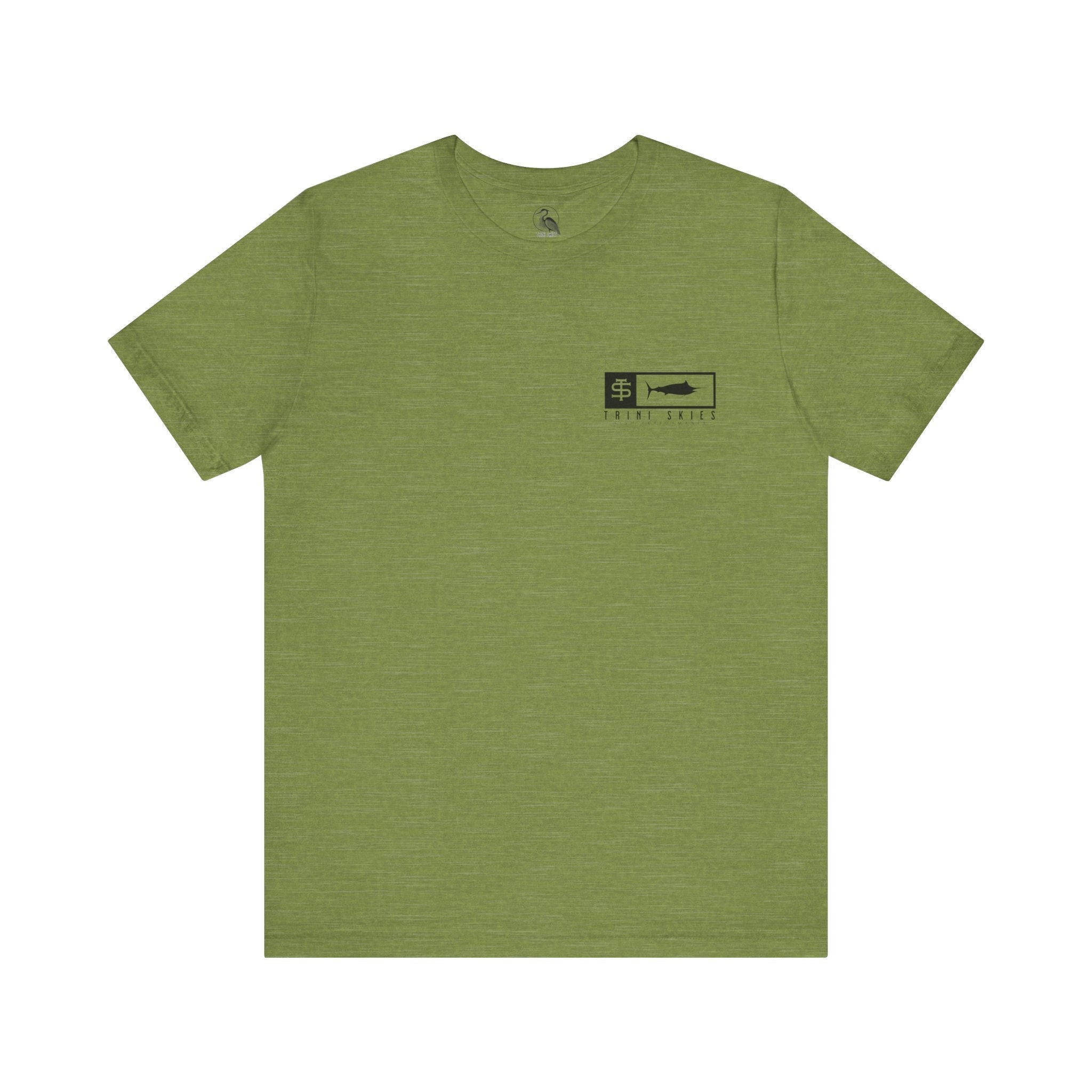 Trini Skies Performance Fishing T-Shirt Cotton Crewneck for All - Day Comfort - Triniskies