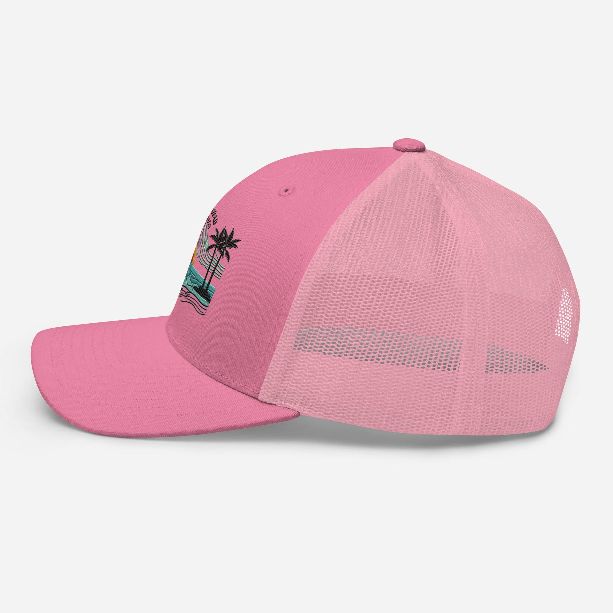 Trinidad and Tobago Island Paradise Trucker Cap – Stylish Mesh Back Hat Womens Hat Mens Hat - Triniskies