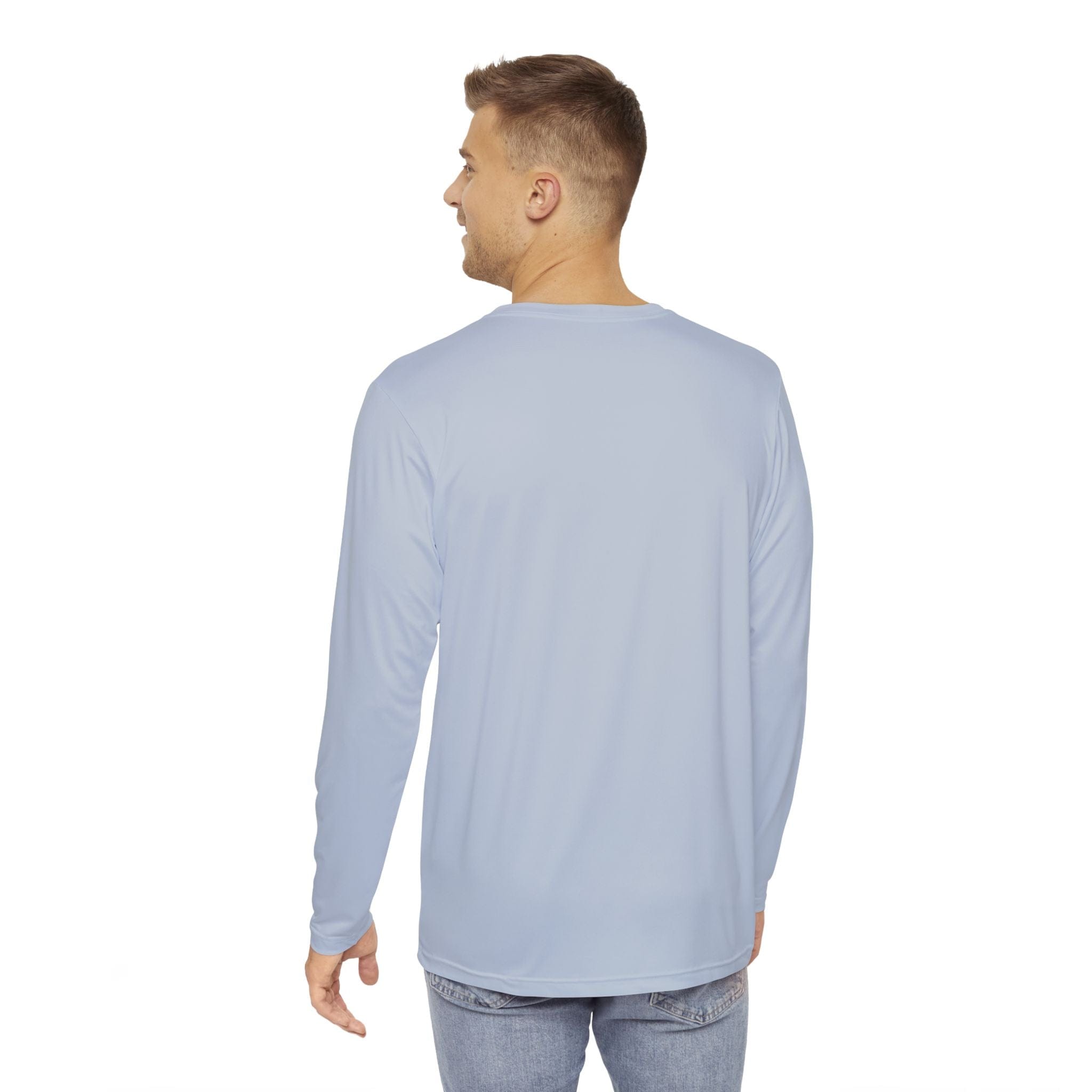 TS Sport Fishing Unisex Long Sleeve Performance Shirt, 100% Polyester, Moisture - Wicking Activewear (GREY). - Triniskies