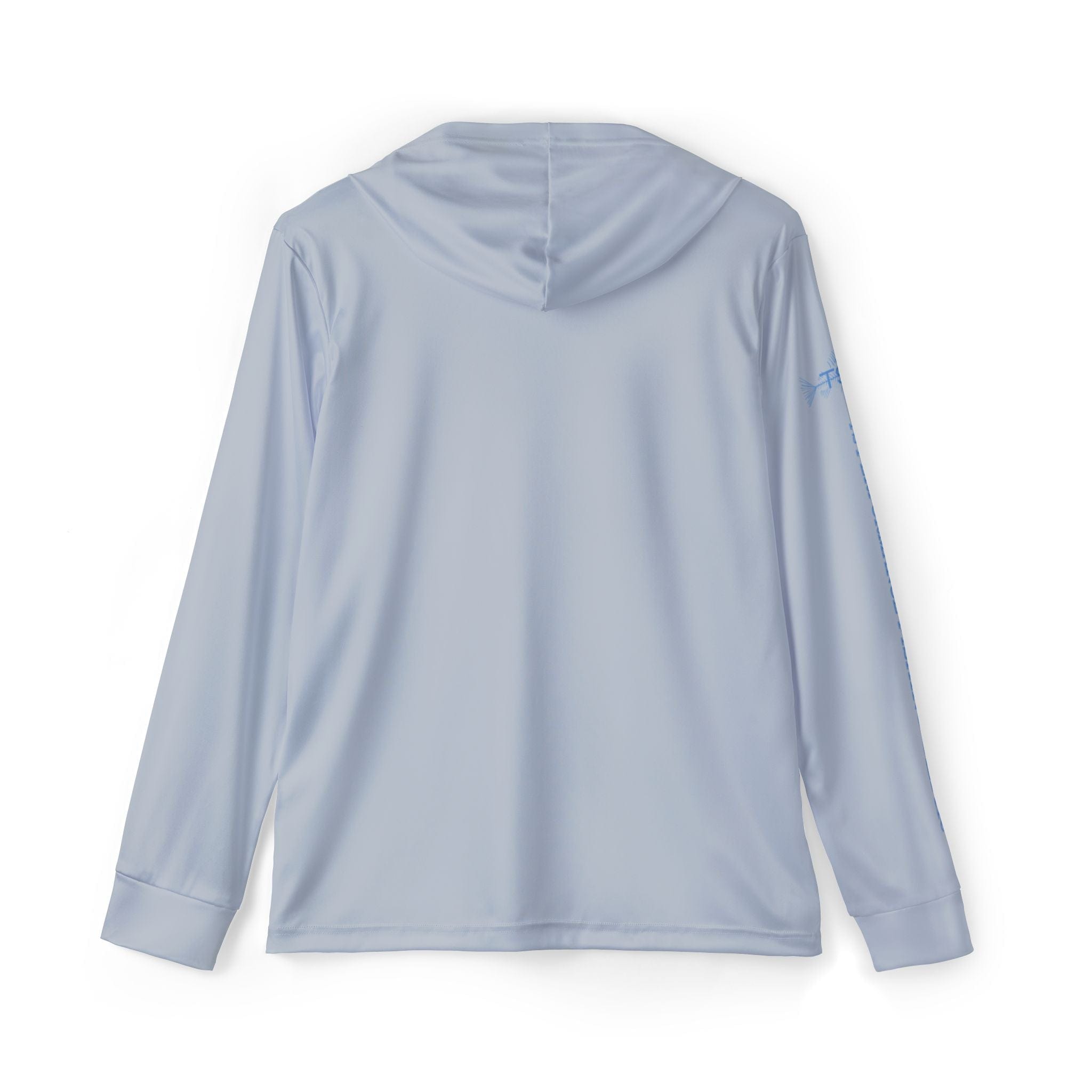 TS Sport Fishing Unisex Performance Hoodie, 100% Polyester, Moisture - Wicking Activewear.(GREY) - Triniskies